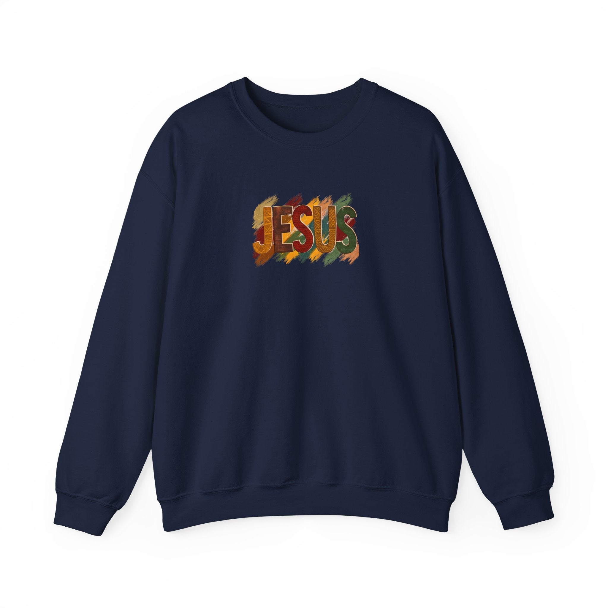 Jesus Crewneck Sweatshirt – Christian Faith Sweater, Inspirational Streetwear
