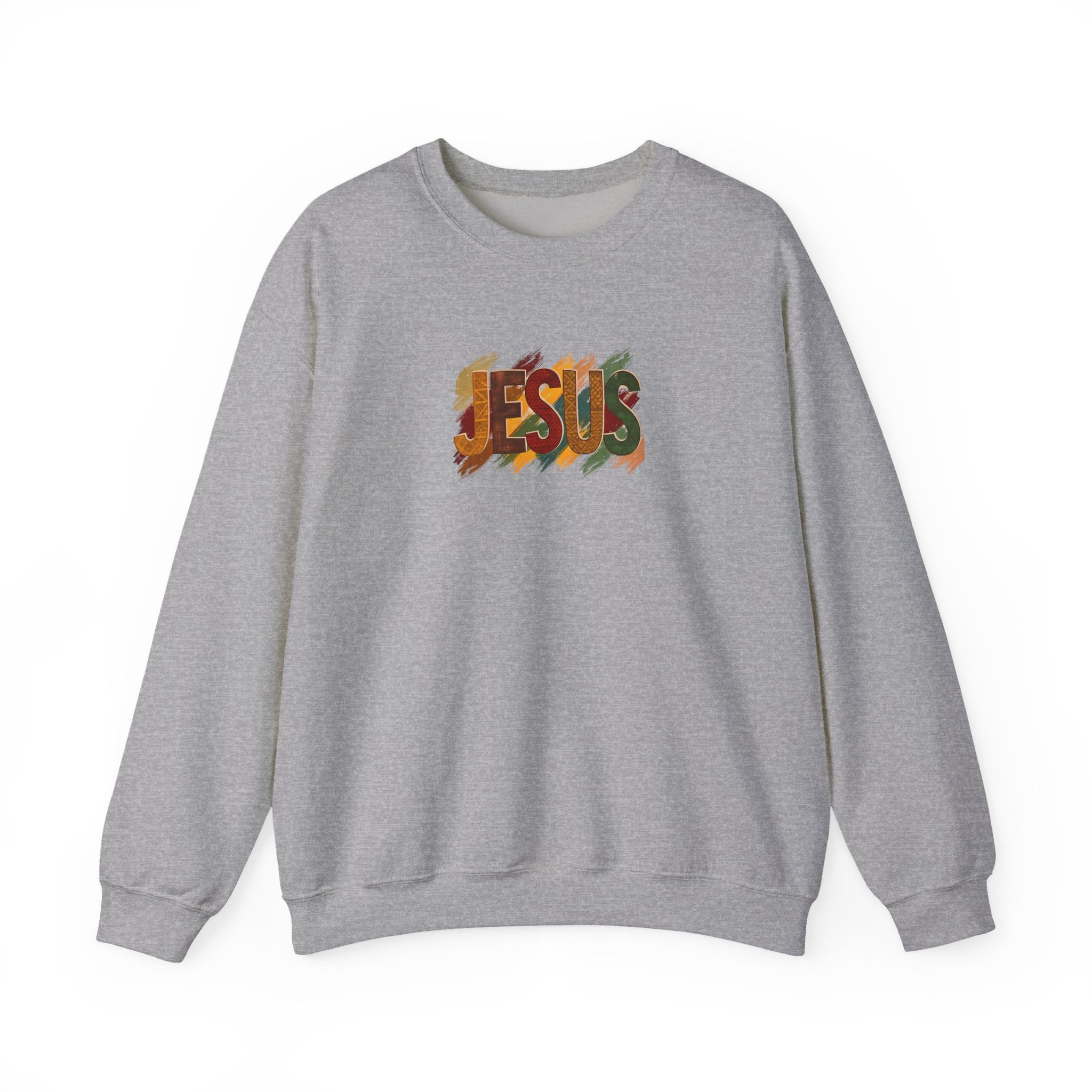 Jesus Crewneck Sweatshirt – Christian Faith Sweater, Inspirational Streetwear