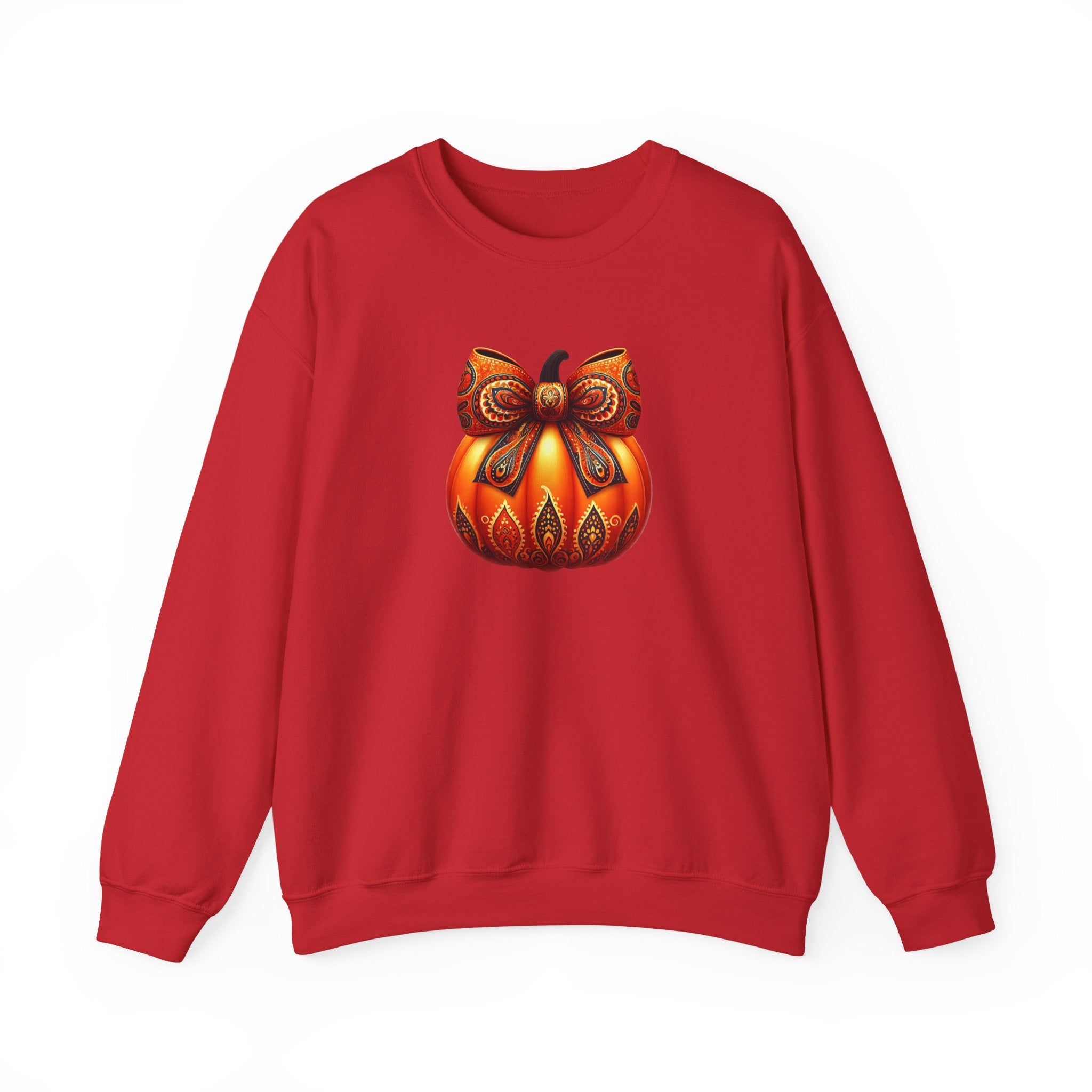 Copy of Gorgeous Is My Language Sweatshirt – Colorful Bow Pumpkin Crewneck, Cozy Fall Fashion