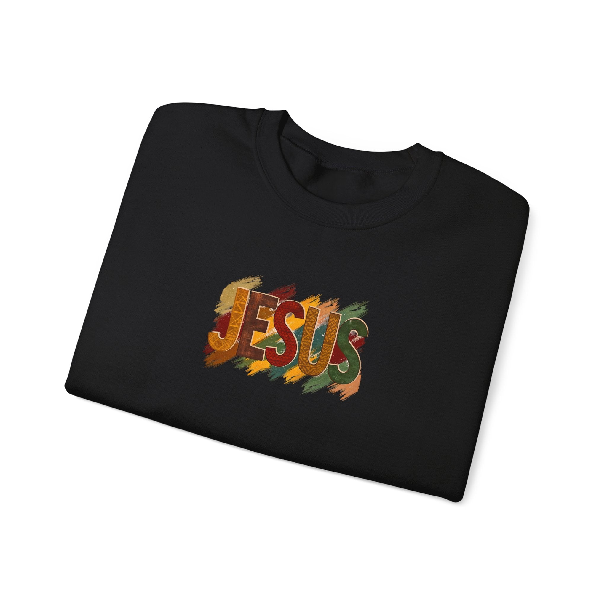 Jesus Crewneck Sweatshirt – Christian Faith Sweater, Inspirational Streetwear