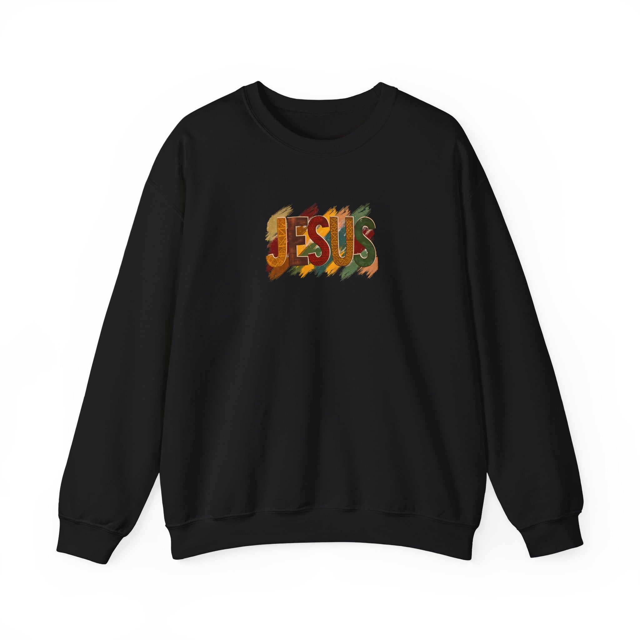 Jesus Crewneck Sweatshirt – Christian Faith Sweater, Inspirational Streetwear