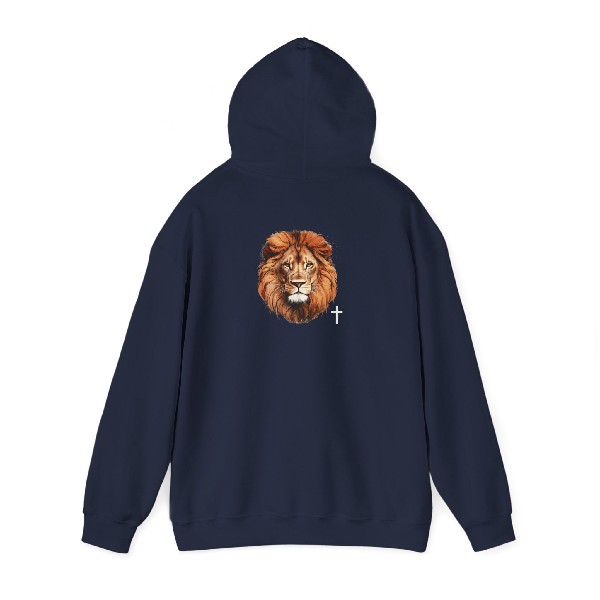 Lion of Judah Hoodie – Christian Faith Sweatshirt with Revelation 5:5 Design