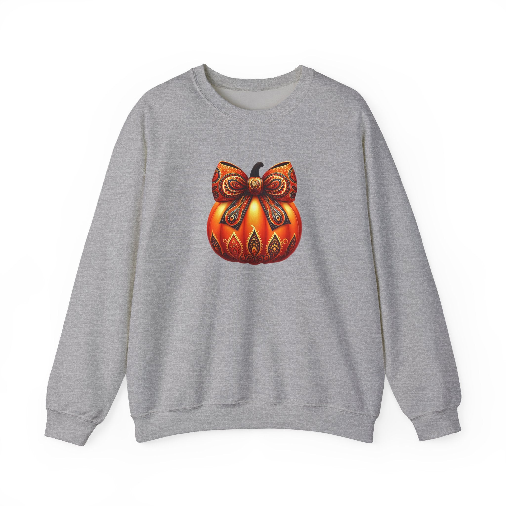 Copy of Gorgeous Is My Language Sweatshirt – Colorful Bow Pumpkin Crewneck, Cozy Fall Fashion