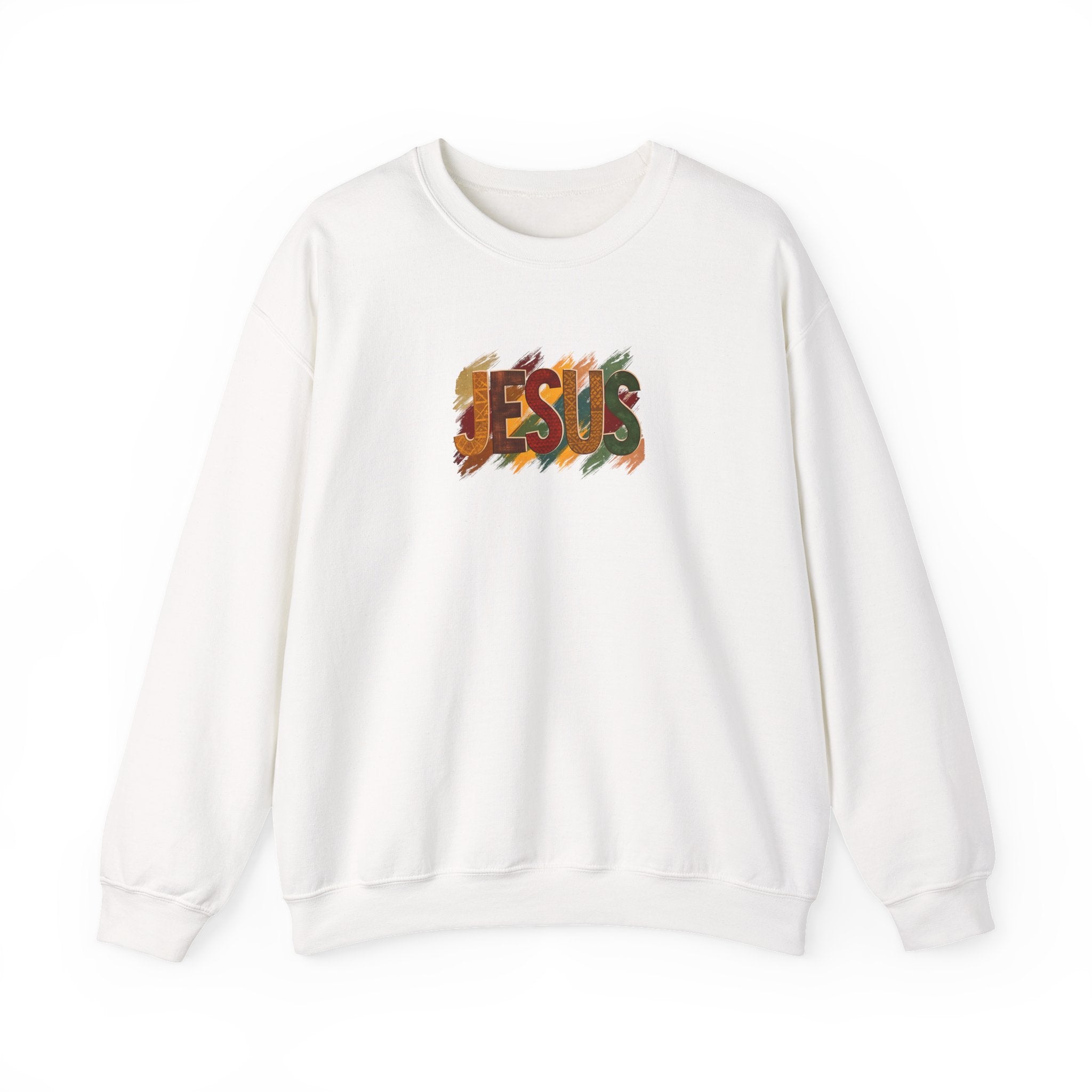 Jesus Crewneck Sweatshirt – Christian Faith Sweater, Inspirational Streetwear