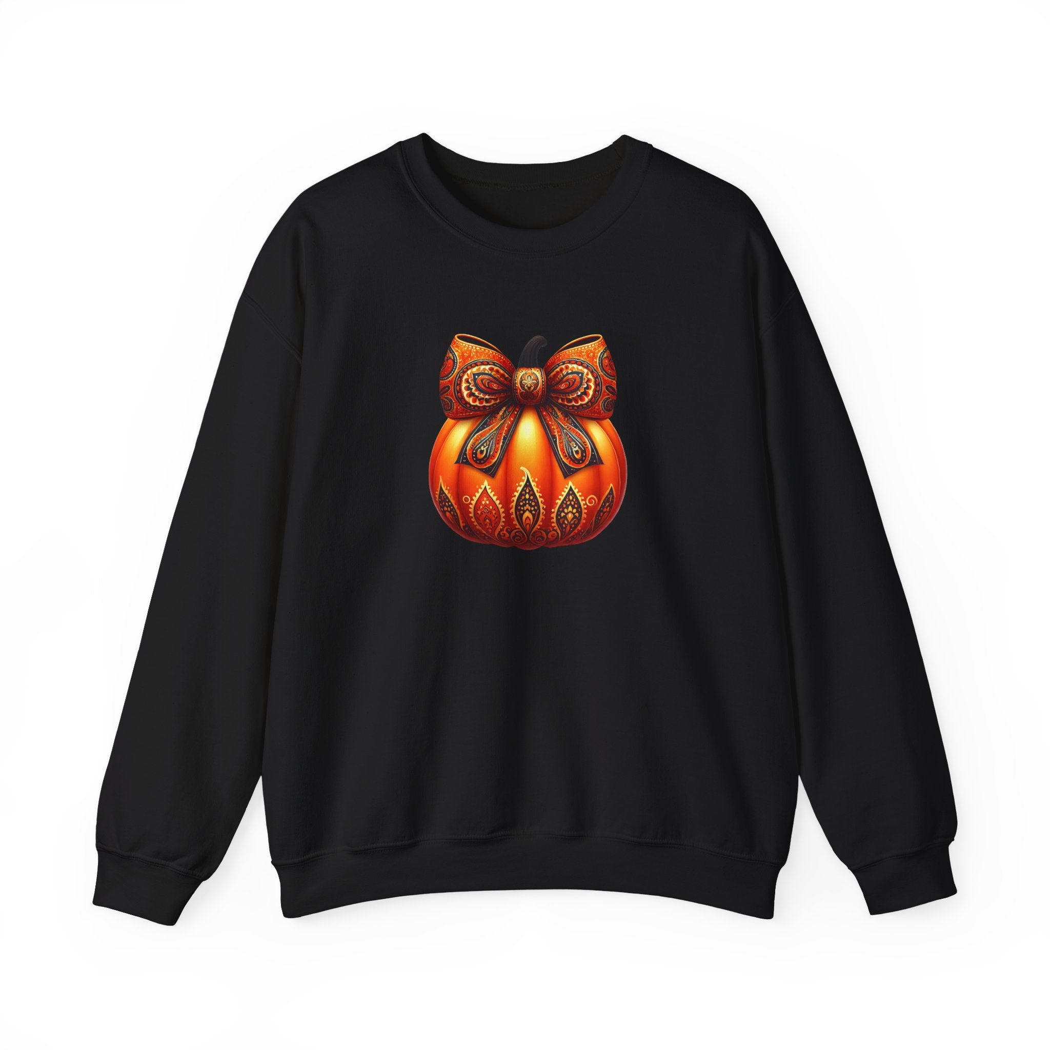 Copy of Gorgeous Is My Language Sweatshirt – Colorful Bow Pumpkin Crewneck, Cozy Fall Fashion