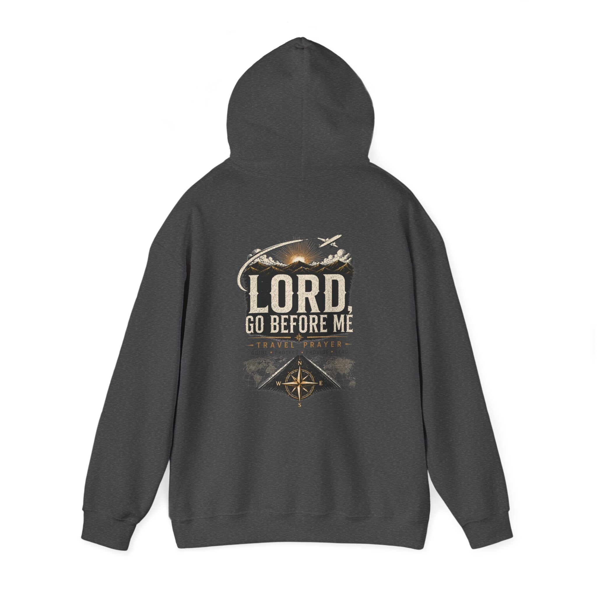 Lord Go Before Me Travel Prayer Hoodie | Christian Travel Hoodie