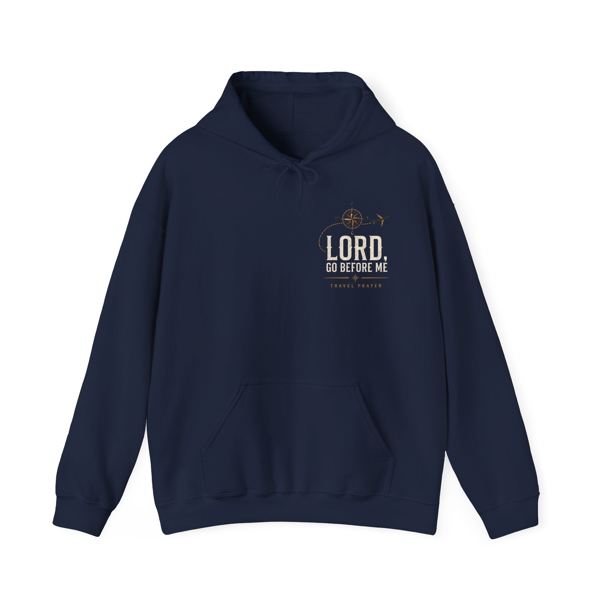 Lord Go Before Me Travel Prayer Hoodie | Christian Travel Hoodie