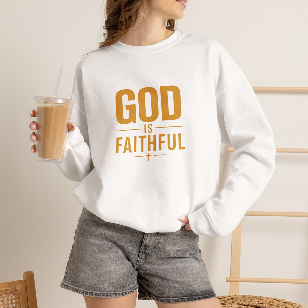 God Is Faithful Christian Sweatshirt