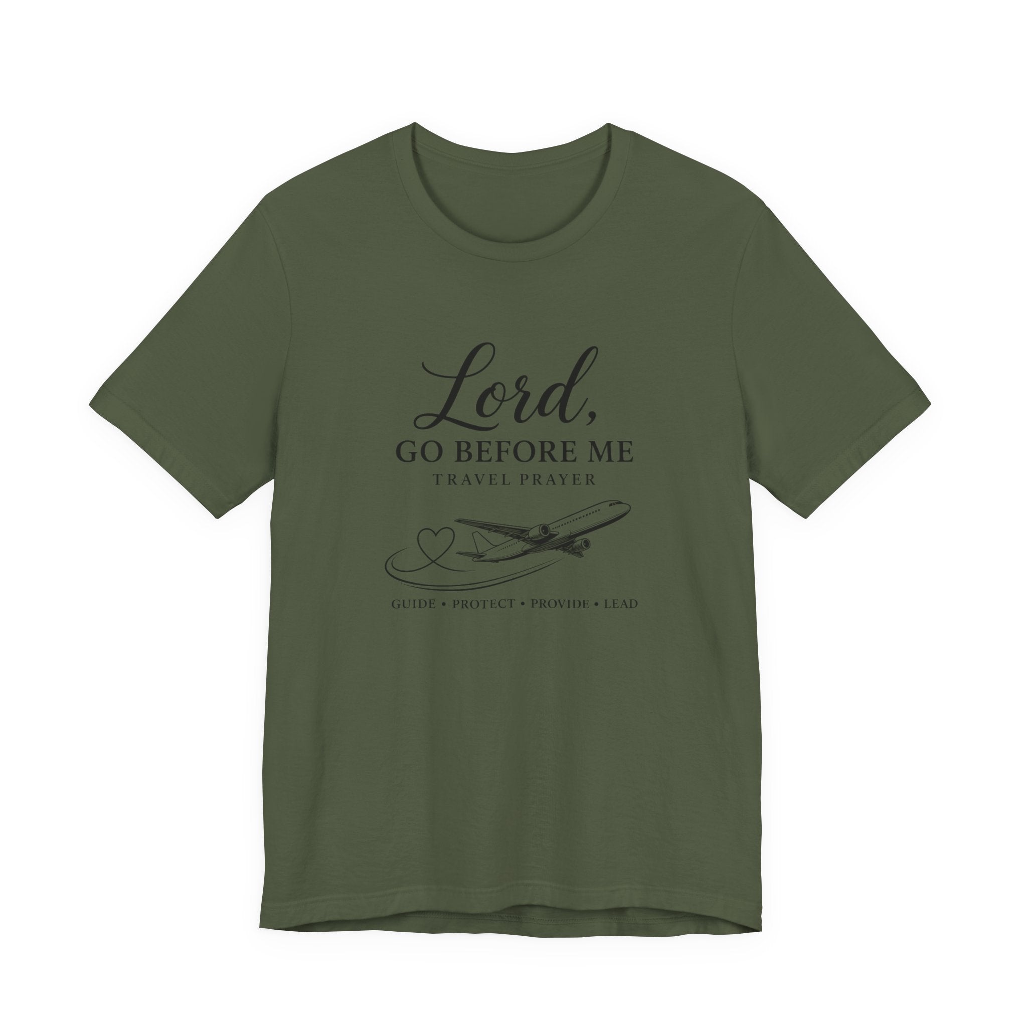 Lord Go Before Me Flight Prayer T-Shirt