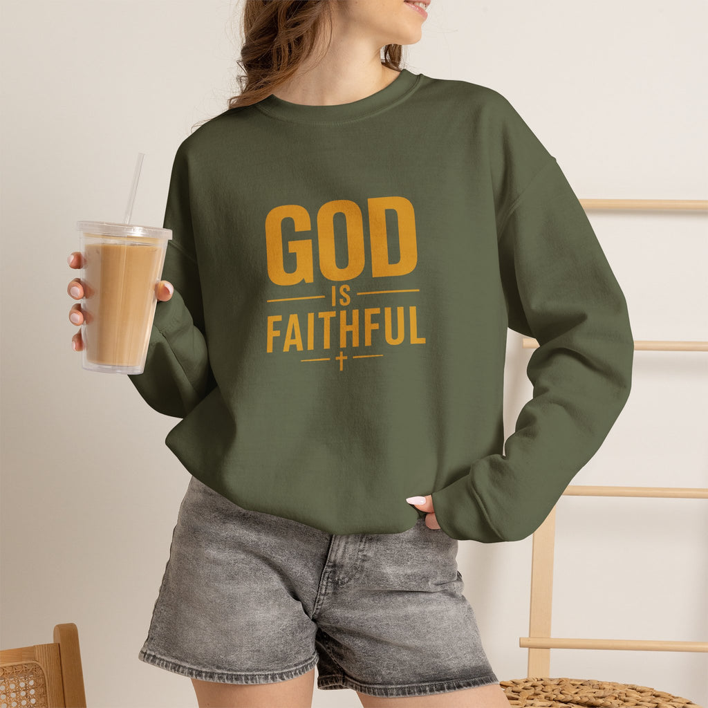 God Is Faithful Christian Sweatshirt