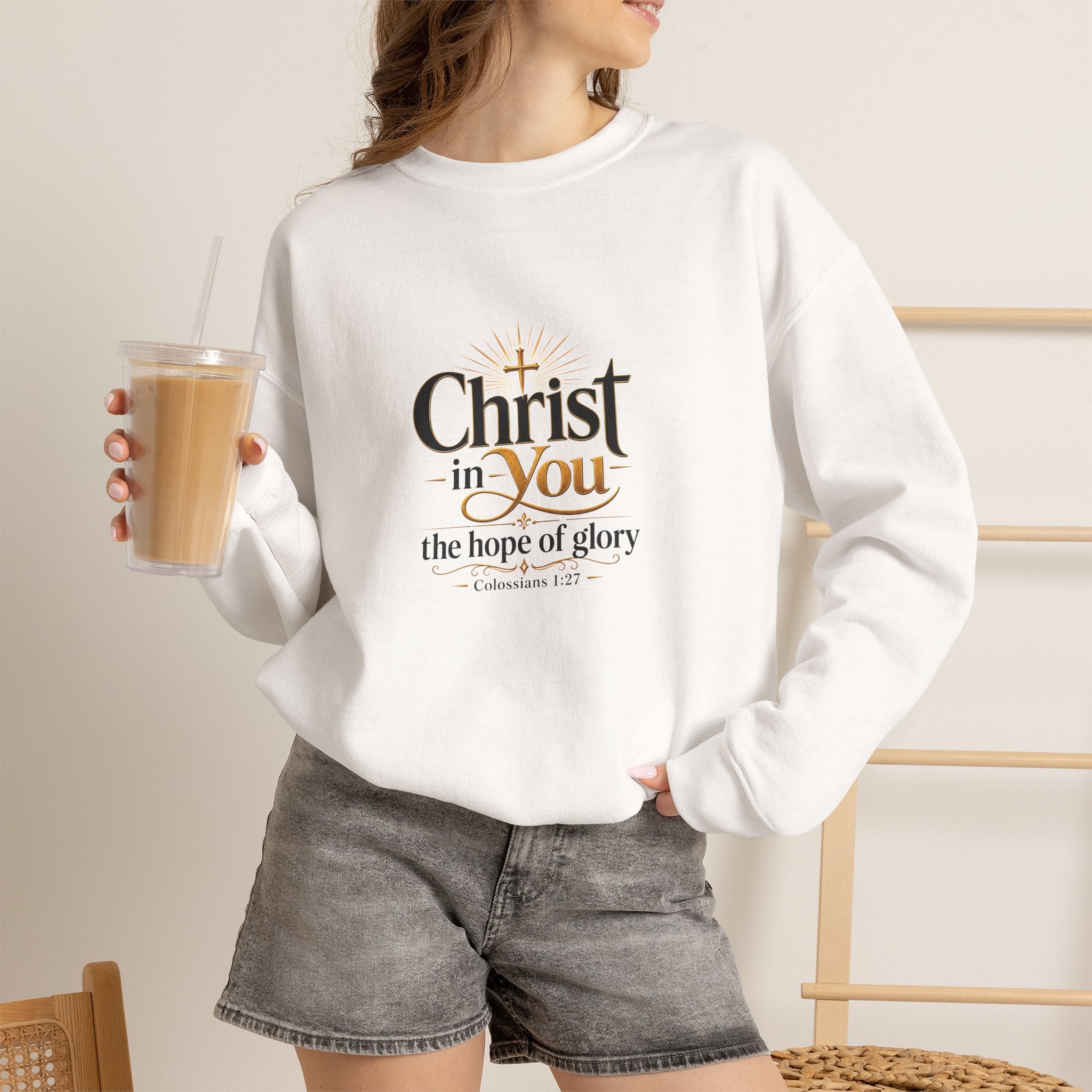 Christ in You Christian Sweatshirt
