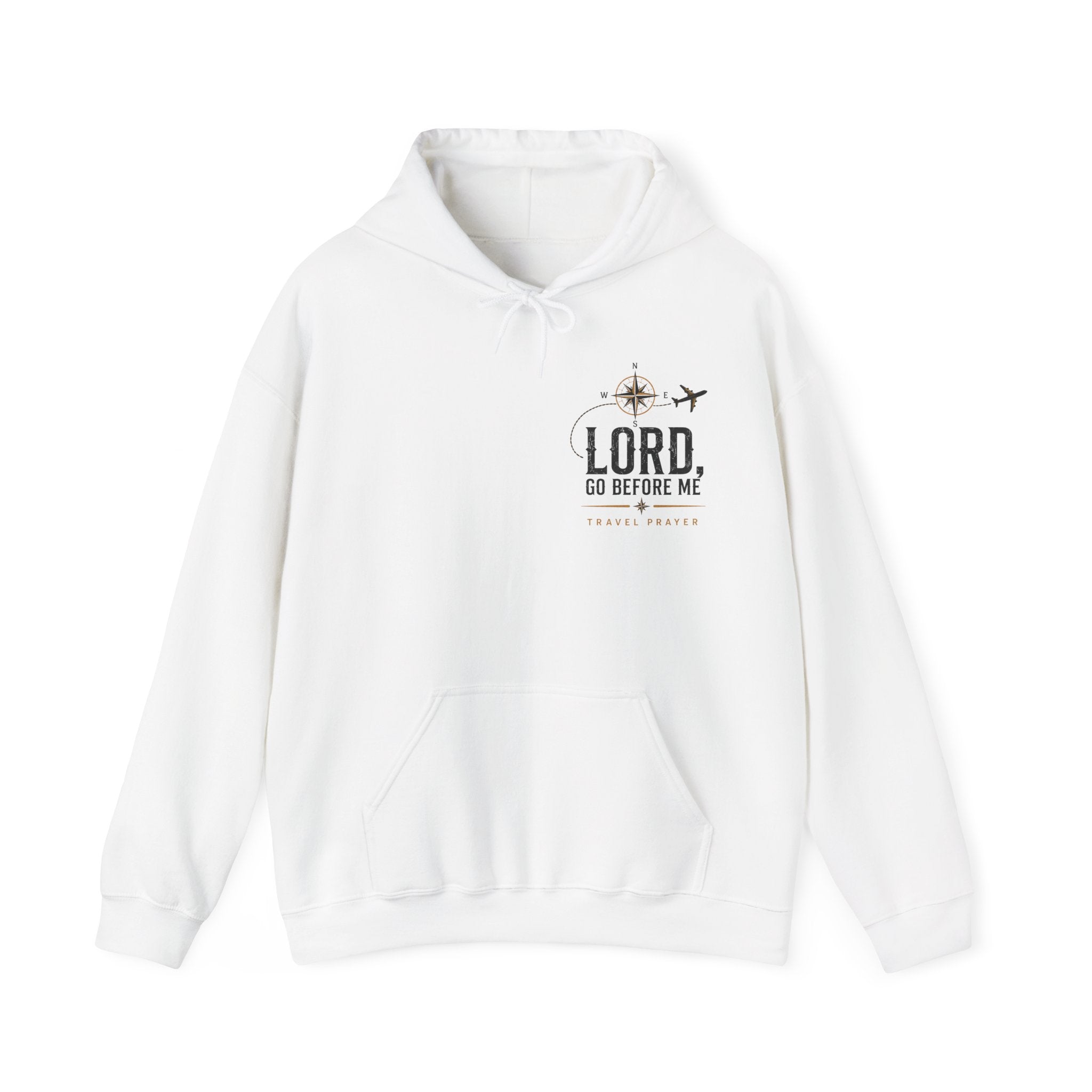 Lord Go Before Me Travel Prayer Hoodie | Christian Travel Hoodie