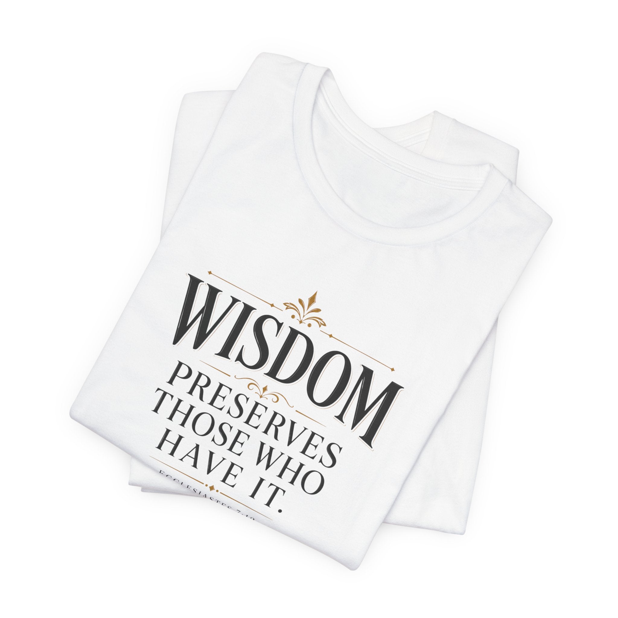 Wisdom Preserves Christian T-Shirt