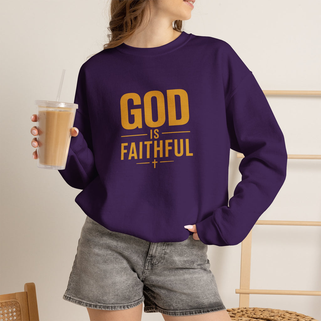 God Is Faithful Christian Sweatshirt