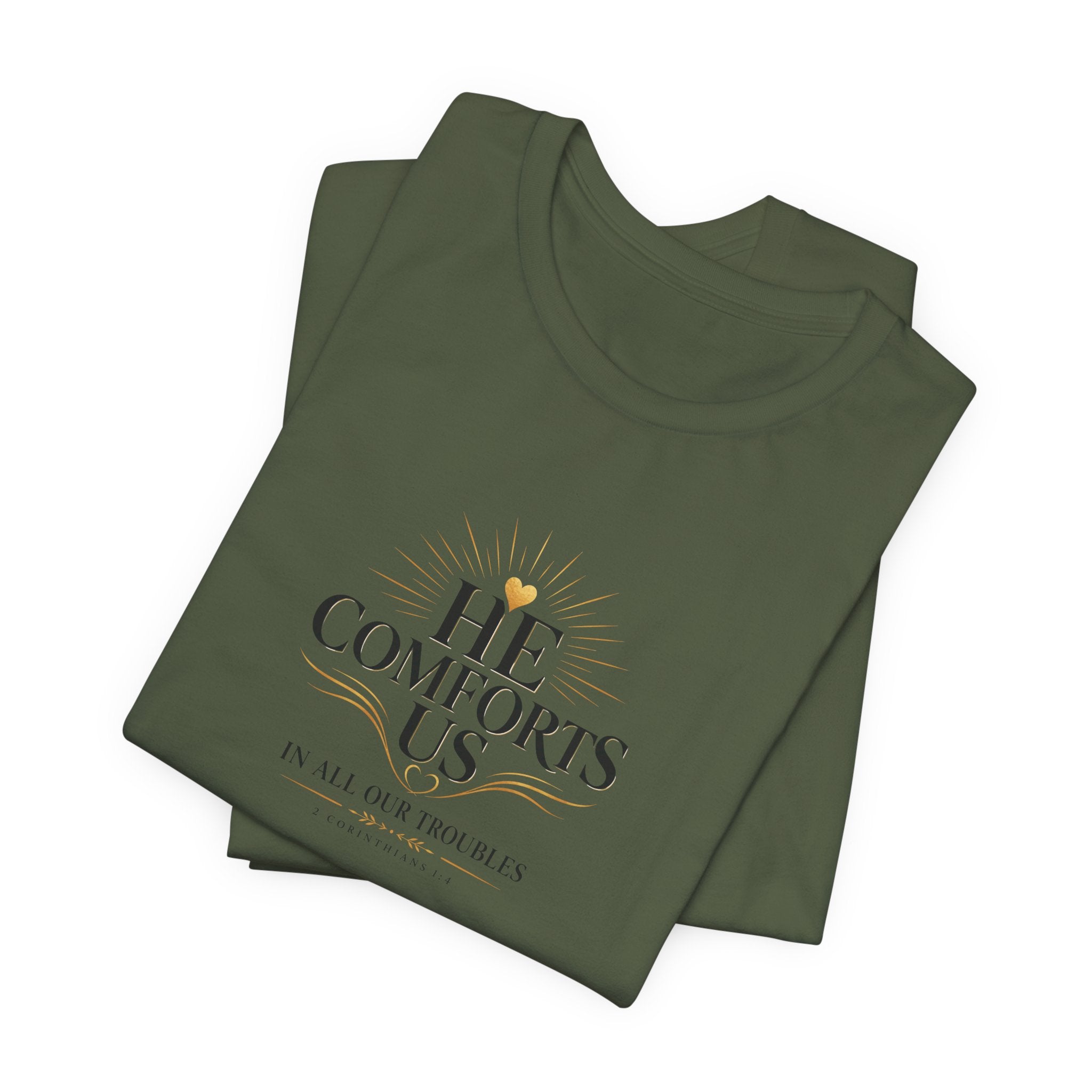 He Comforts Us Christian T-Shirt