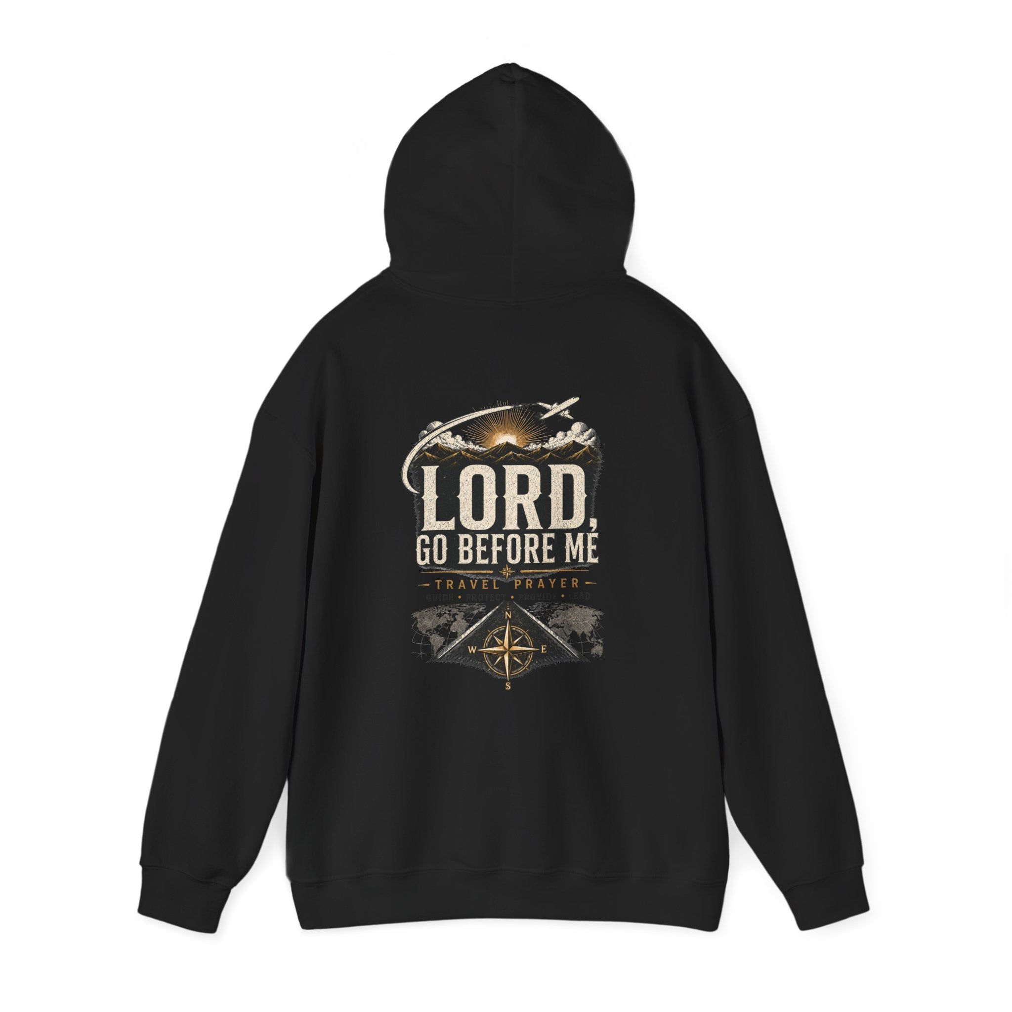 Lord Go Before Me Travel Prayer Hoodie | Christian Travel Hoodie