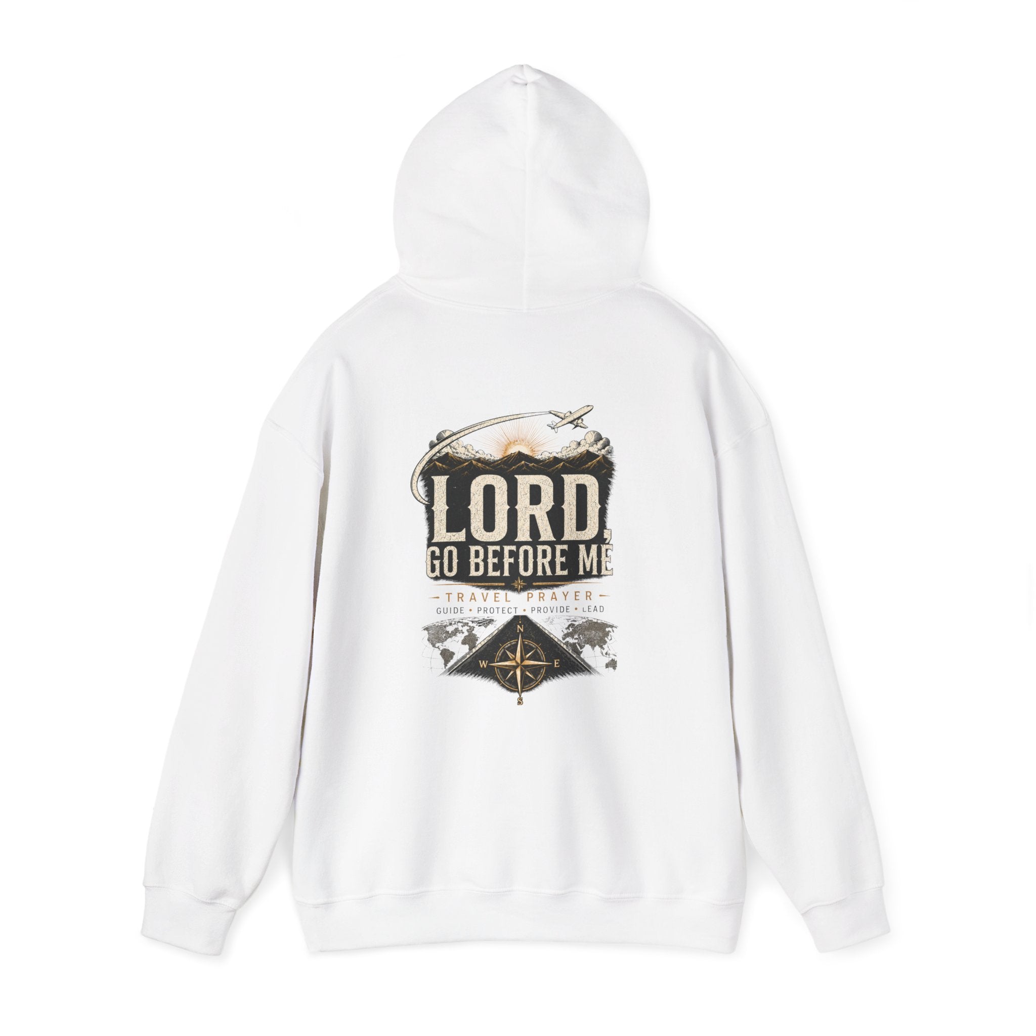Lord Go Before Me Travel Prayer Hoodie | Christian Travel Hoodie