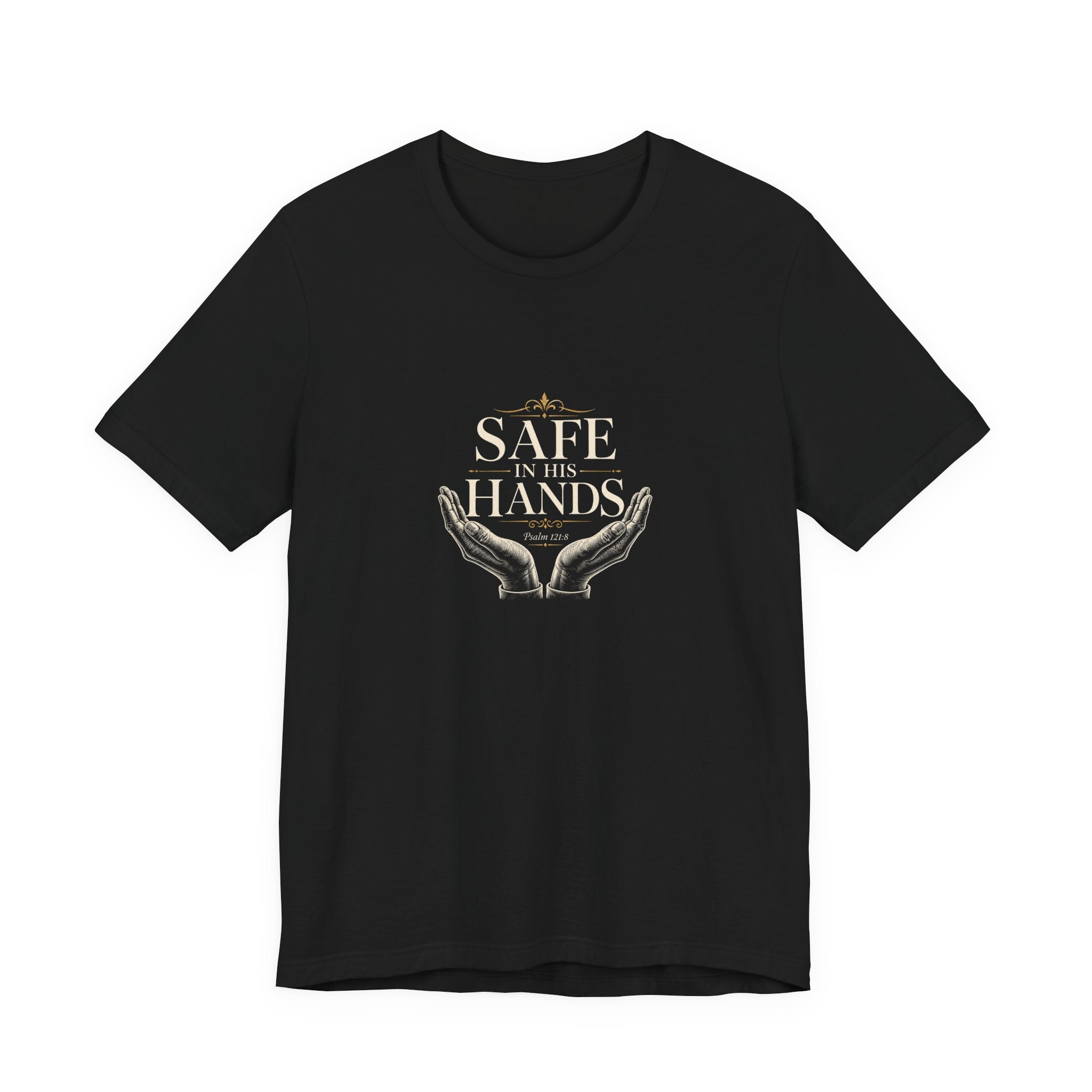 Safe in His Hands Christian T-Shirt