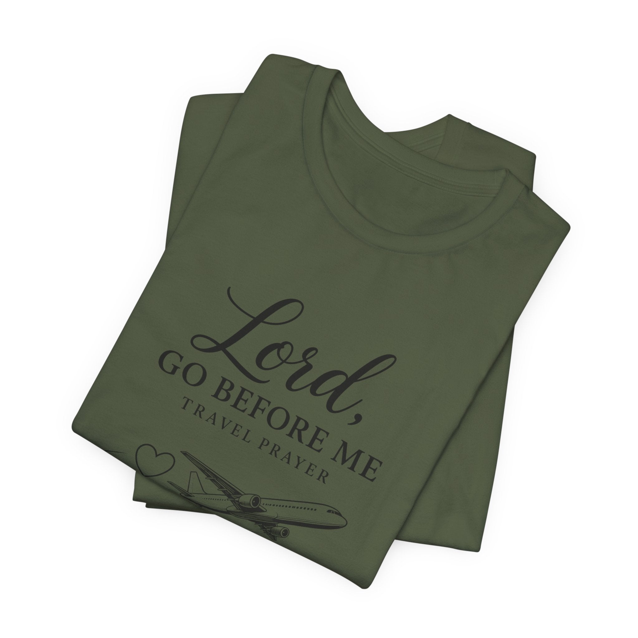 Lord Go Before Me Flight Prayer T-Shirt