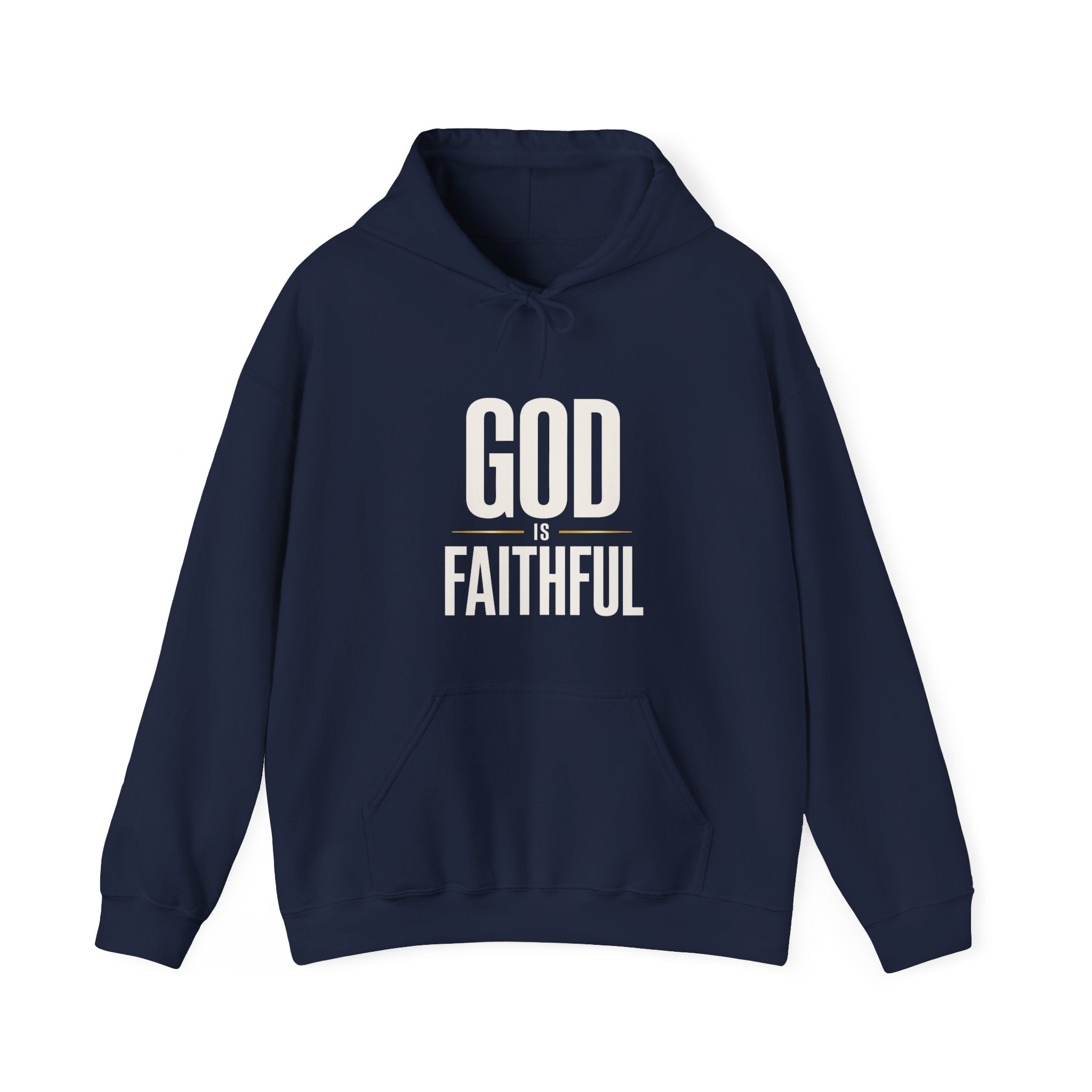God Is Faithful Christian Hoodie | Faith Statement Hoodie