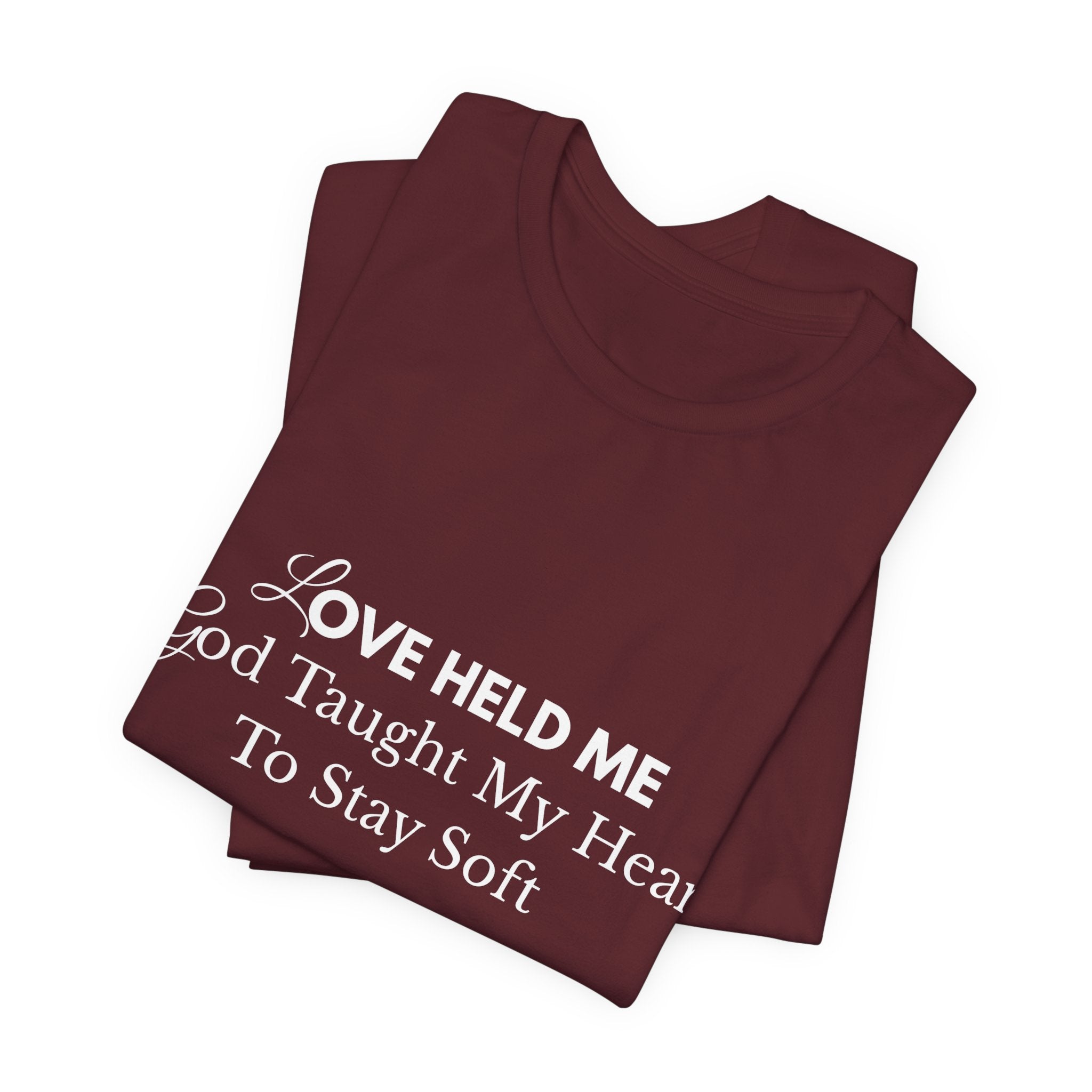ShopPureLabel — “Love Held Me” Valentine Faith Tee