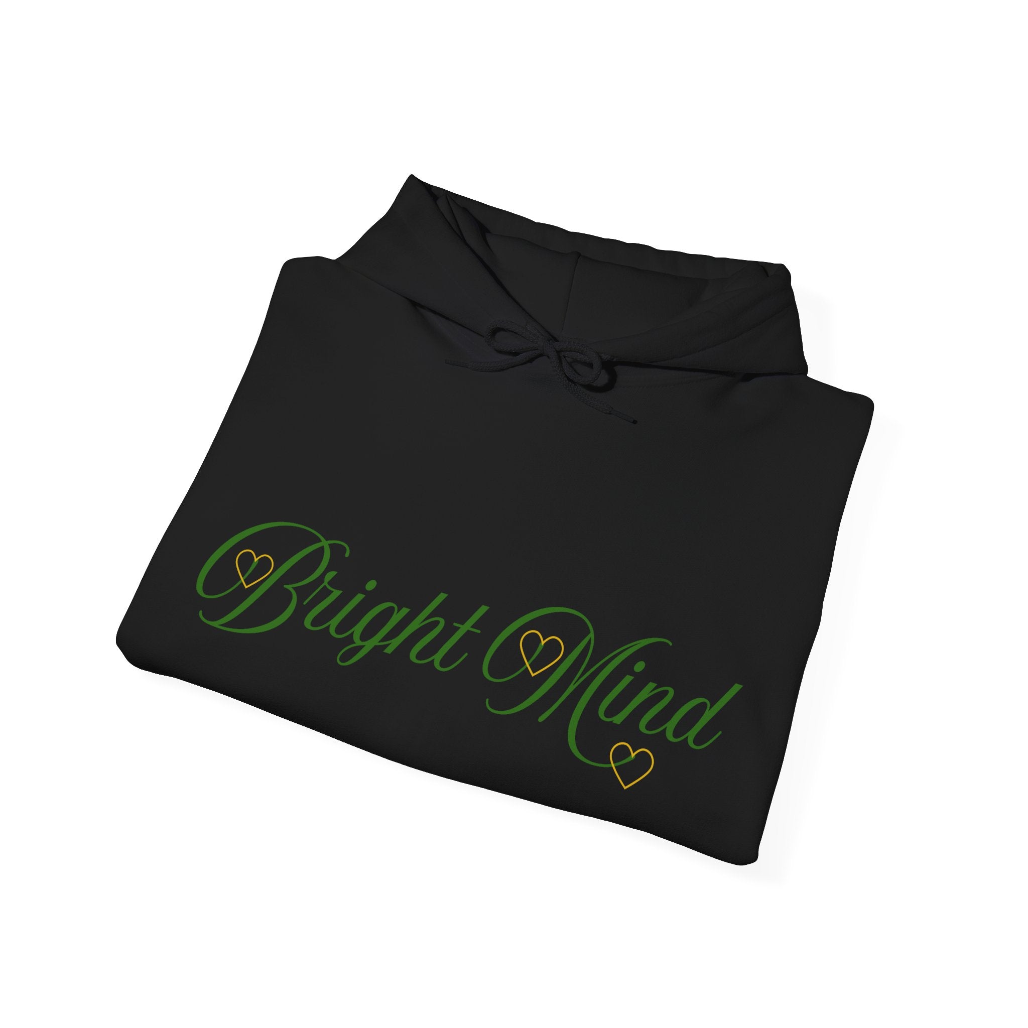 Bright Mind Hoodie | Unisex Motivational Sweatshirt | Cozy Self-Care Apparel & Casual Outfit