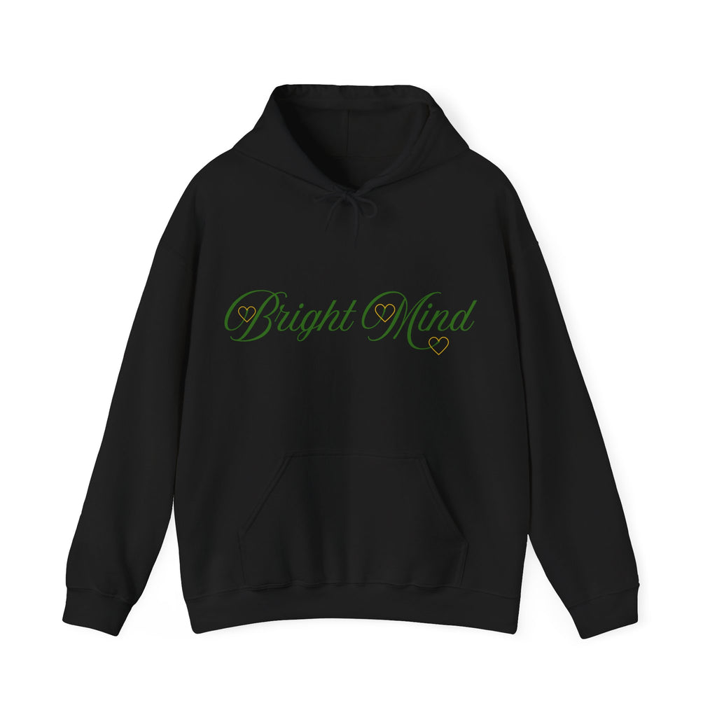 Bright Mind Hoodie | Unisex Motivational Sweatshirt | Cozy Self-Care Apparel & Casual Outfit