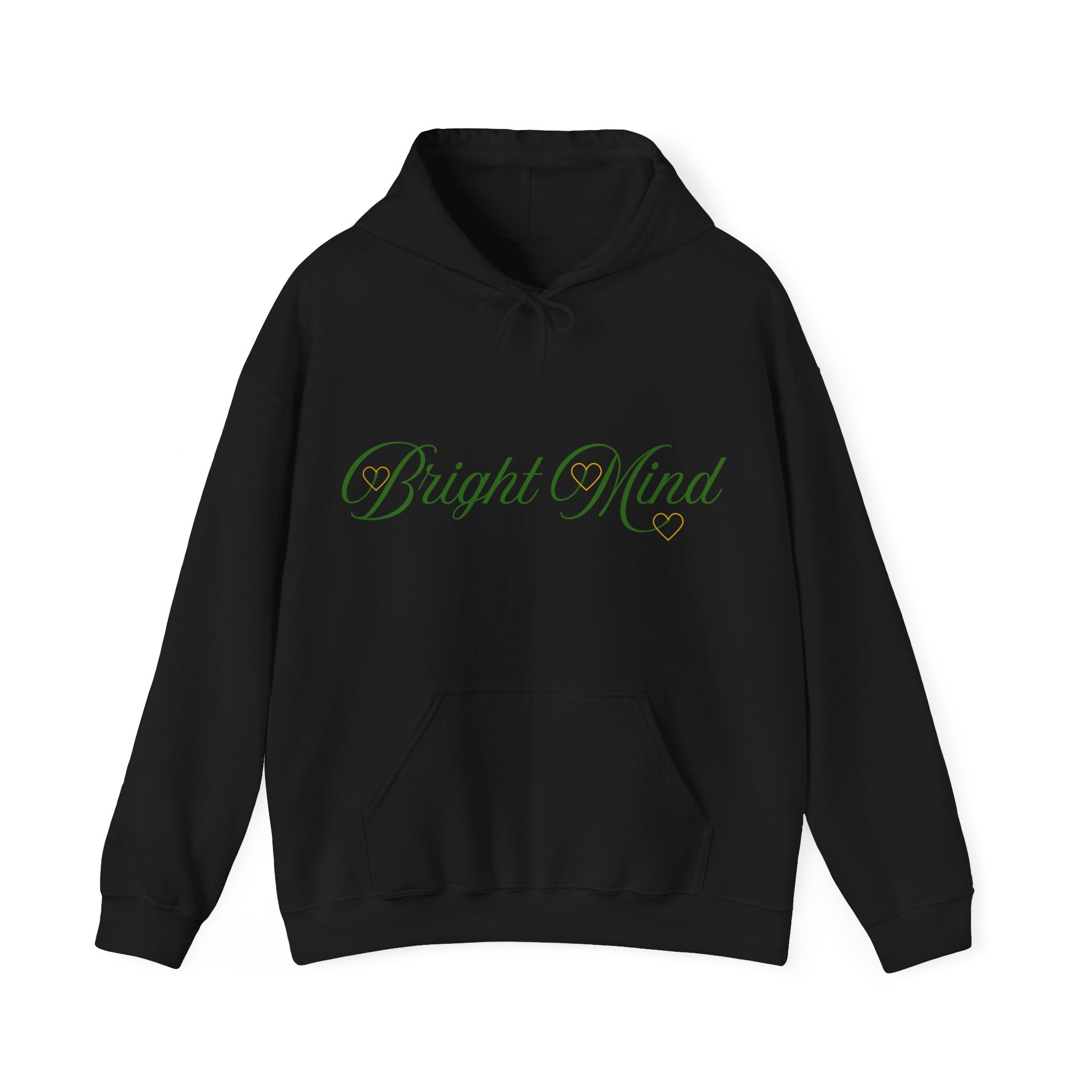 Bright Mind Hoodie | Unisex Motivational Sweatshirt | Cozy Self-Care Apparel & Casual Outfit