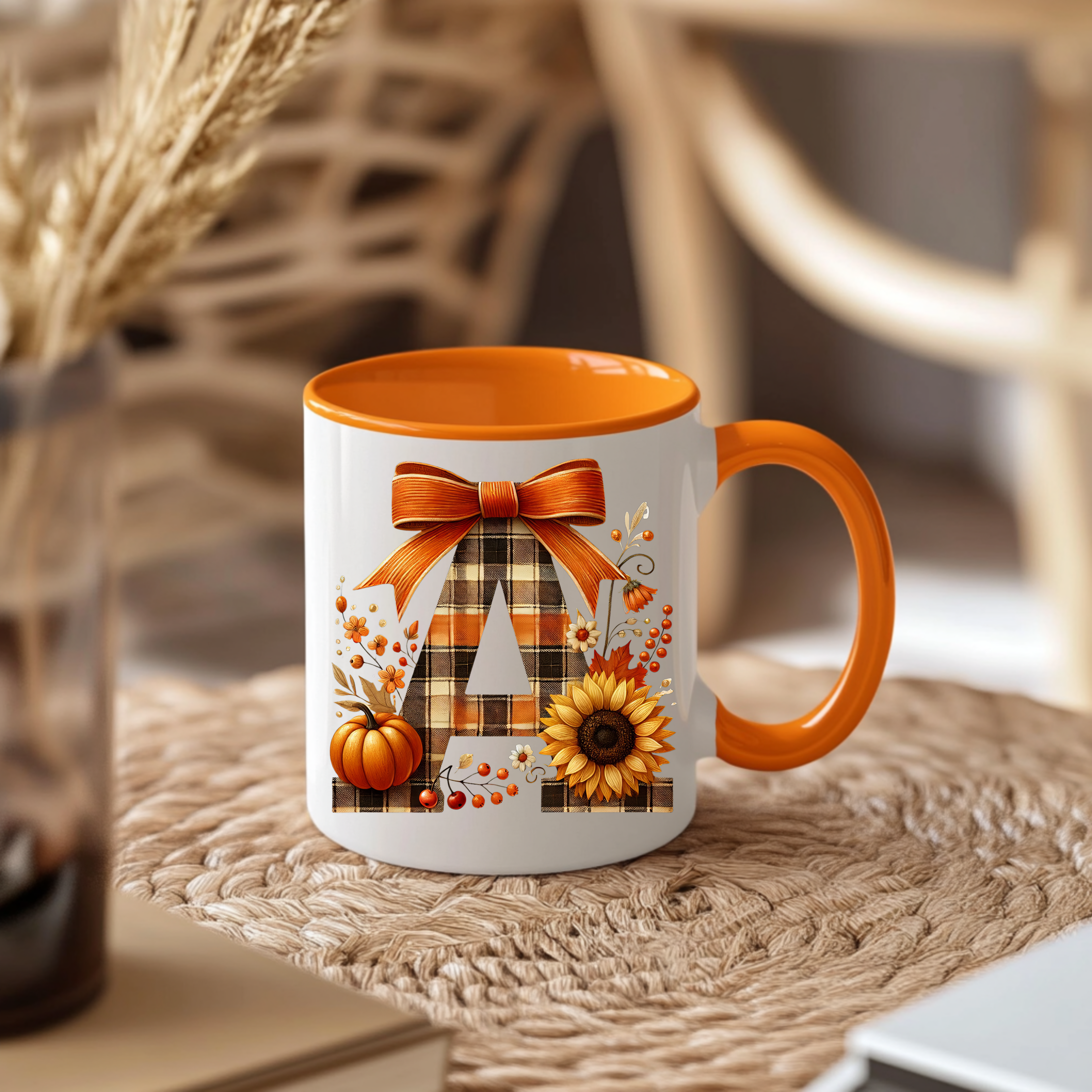 Cozy Seasonal Gift for Coffee Lovers|Autumn Harvest Mug|Thanksgiving Drinkware & Seasonal Gift