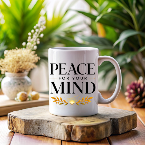 Peace for Your Mind Christian Mug
