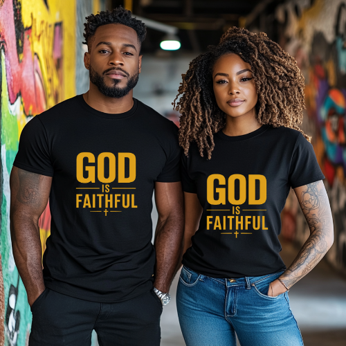 God Is Faithful Christian T-Shirt
