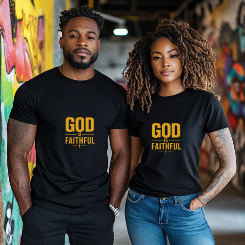 God Is Faithful Christian T-Shirt