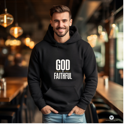 God Is Faithful Christian Hoodie