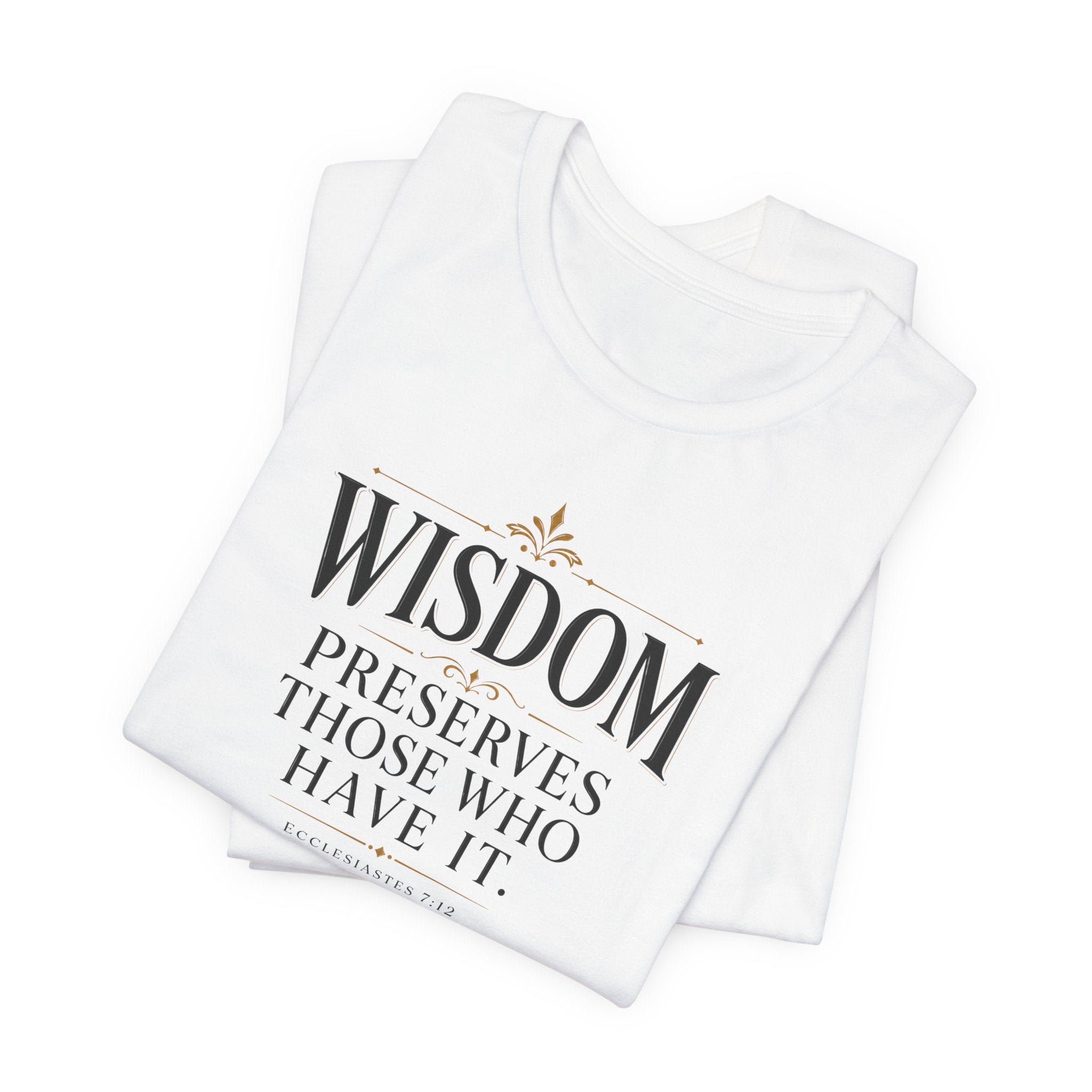 Wisdom Preserves Christian T-Shirt