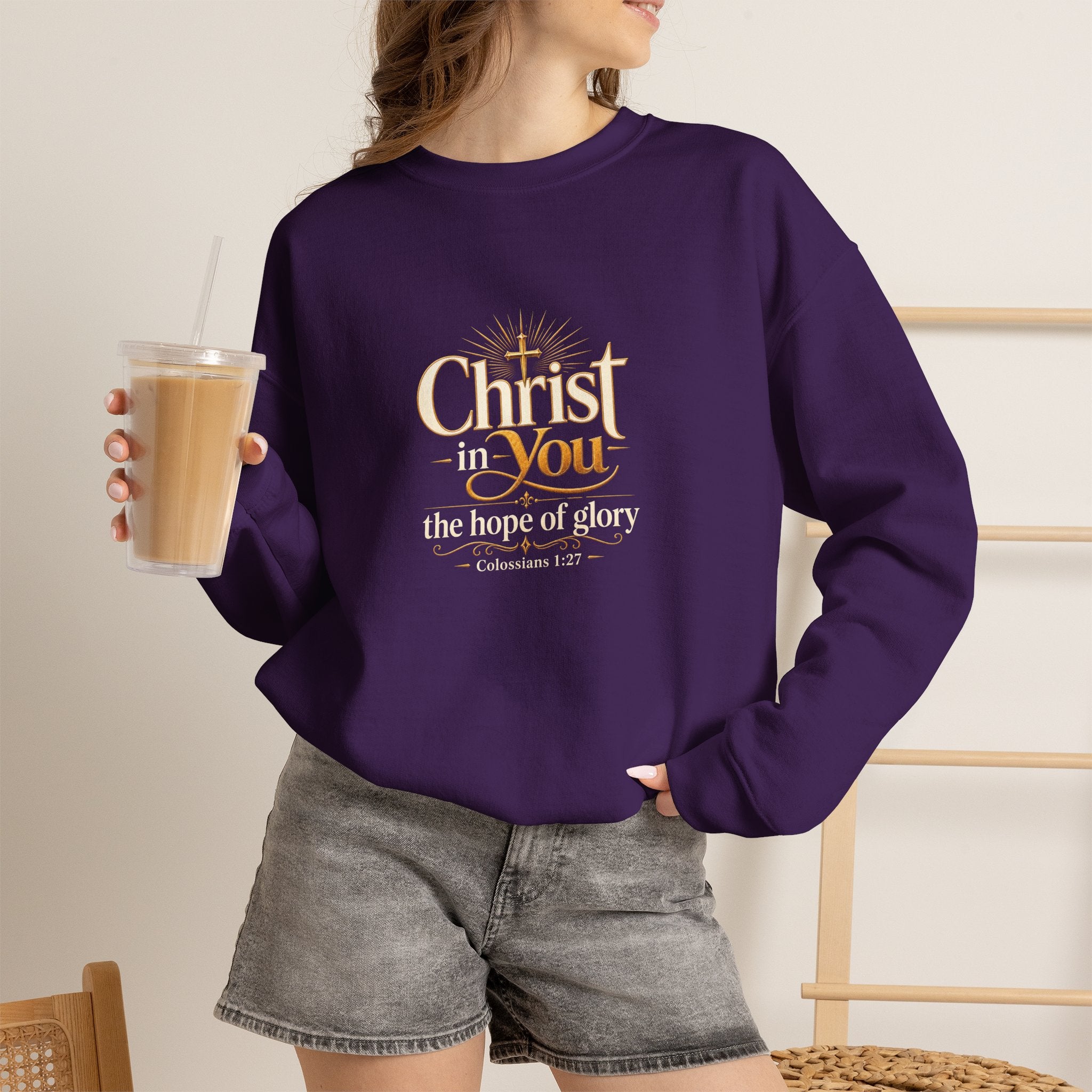 Christ in You Christian Sweatshirt