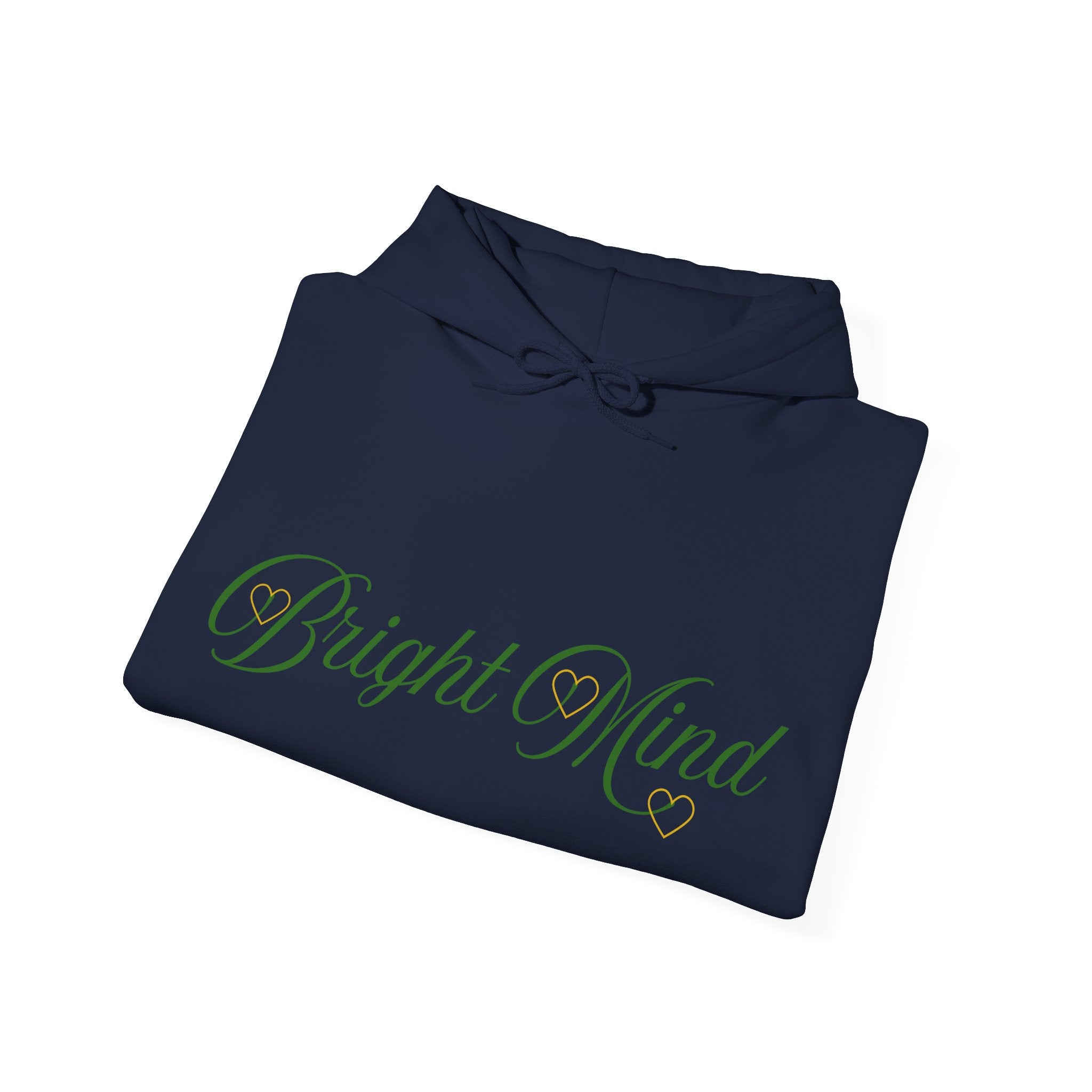 Bright Mind Hoodie | Unisex Motivational Sweatshirt | Cozy Self-Care Apparel & Casual Outfit
