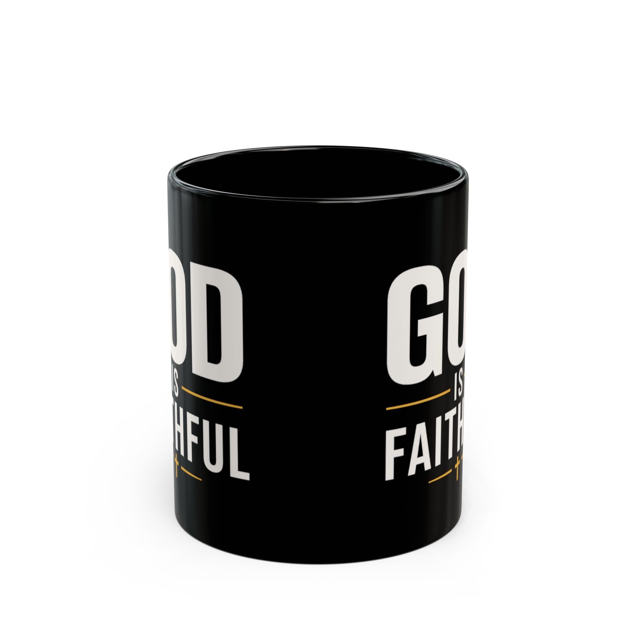 God Is Faithful Christian Mug