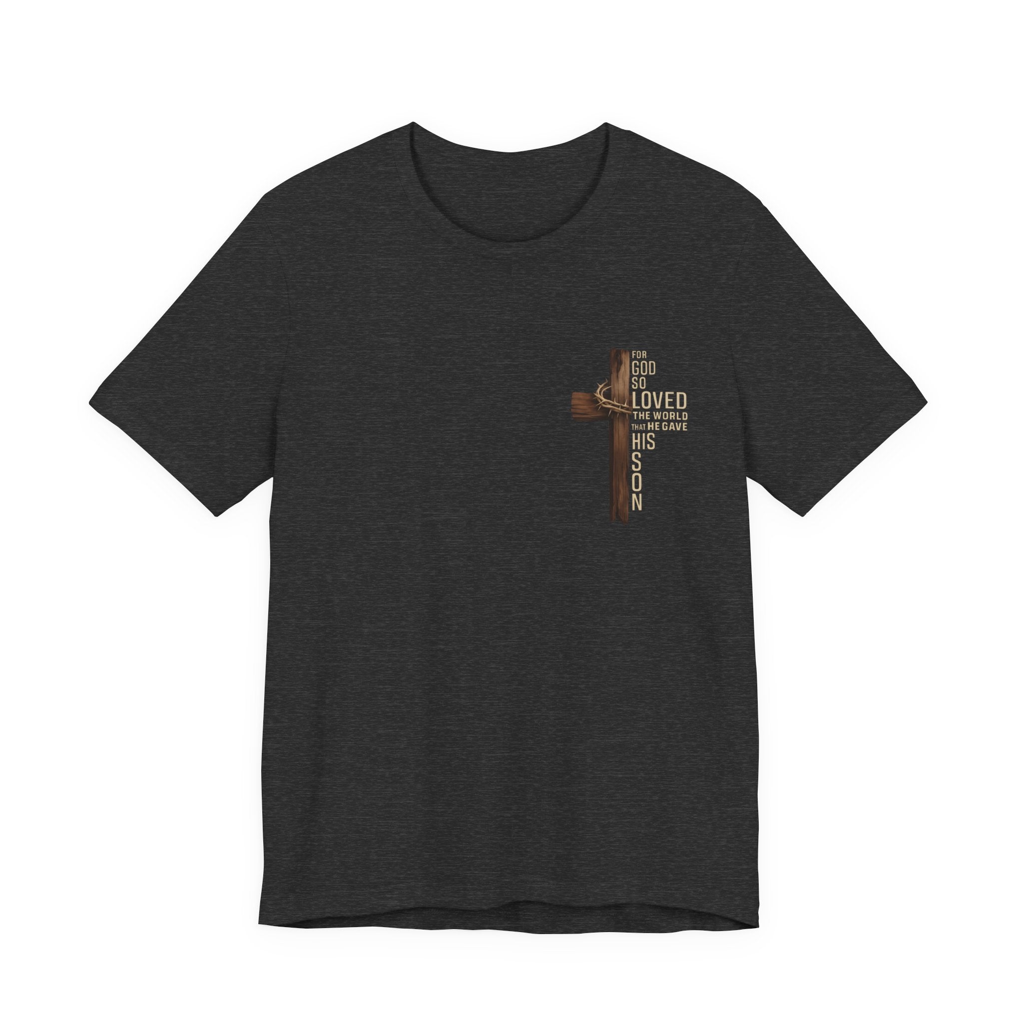 John 3:16 Cross T-Shirt – Christian Faith Tee for Men & Women