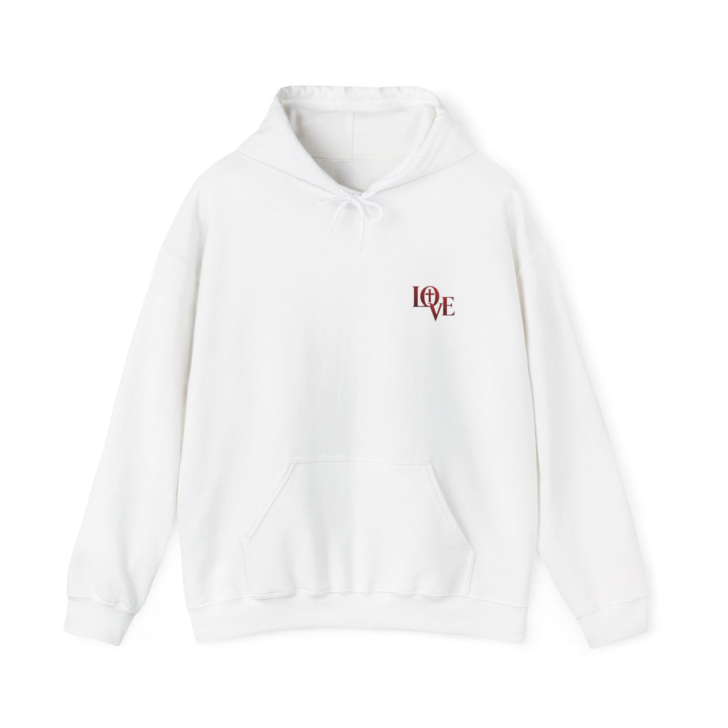 LOVE Christian Hoodie | 1 John 4:19 Bible Verse Hoodie