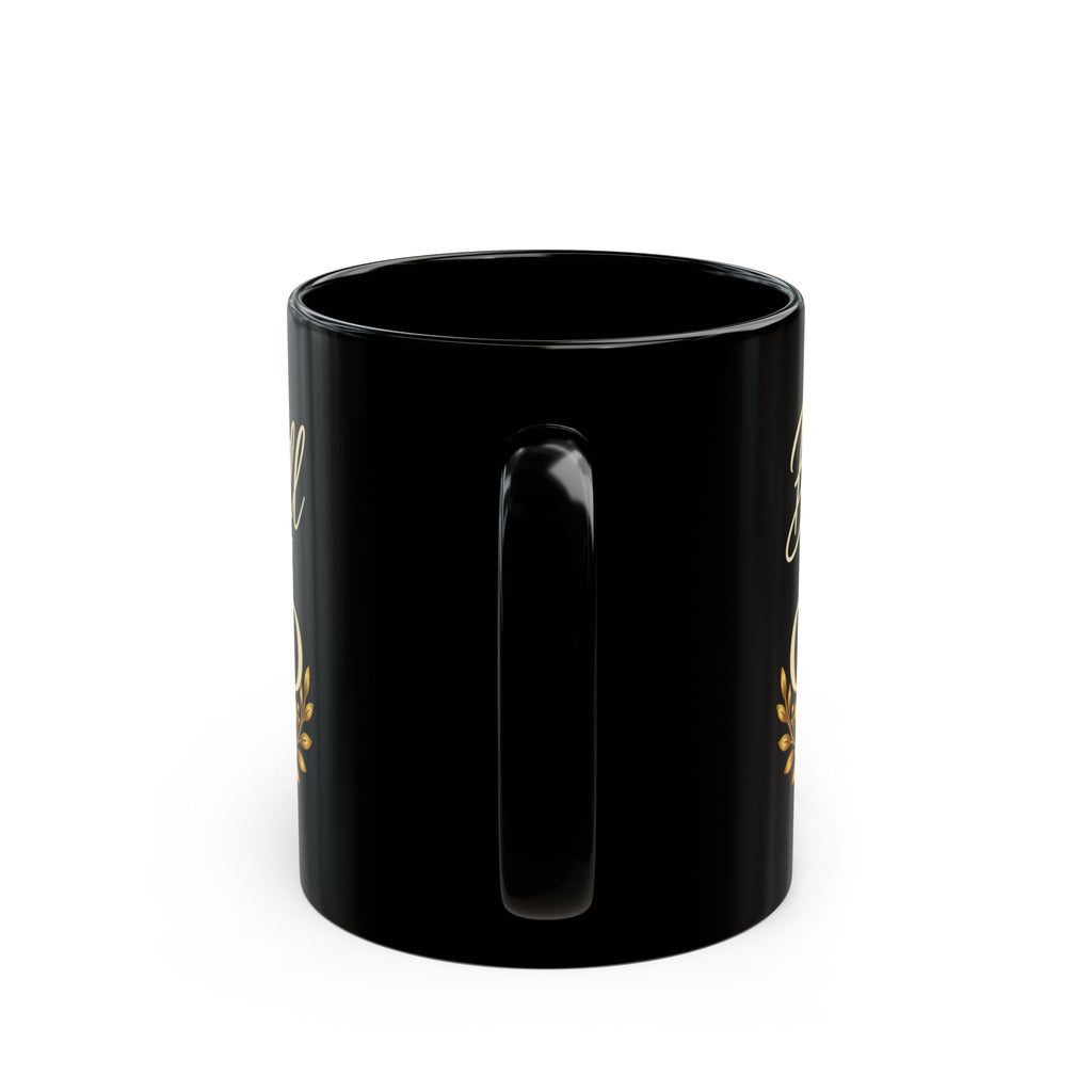 Be Still and Know That I Am God Black Inspirational Mug (11oz, 15oz)