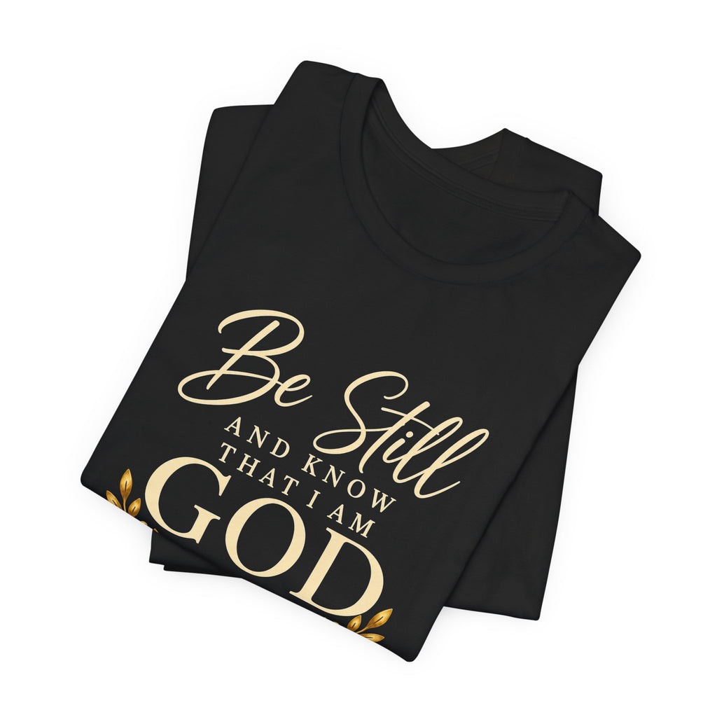Be Still and Know Christian T-Shirt