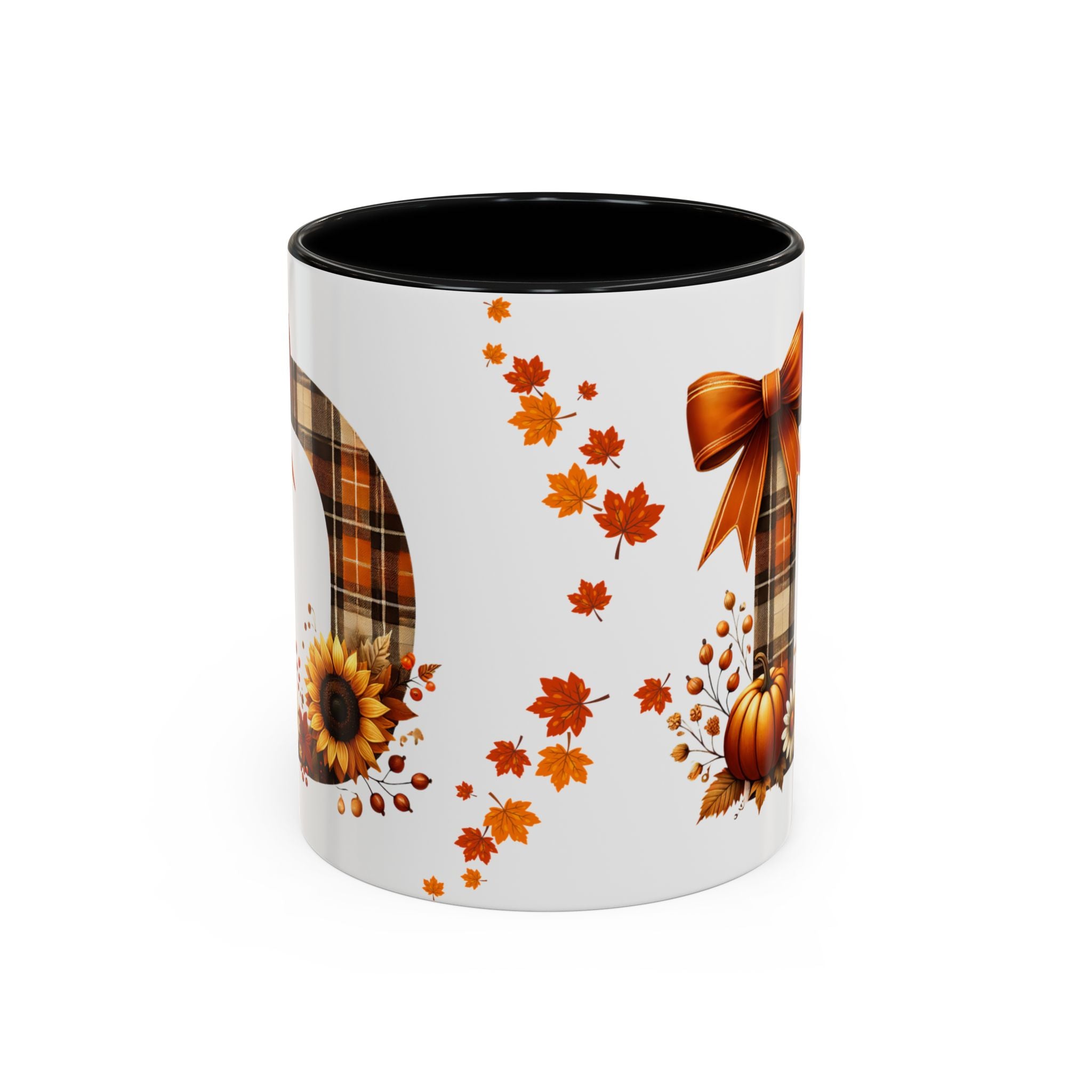 Personalized Letter Mug M| Autumn Harvest Monogram Gift