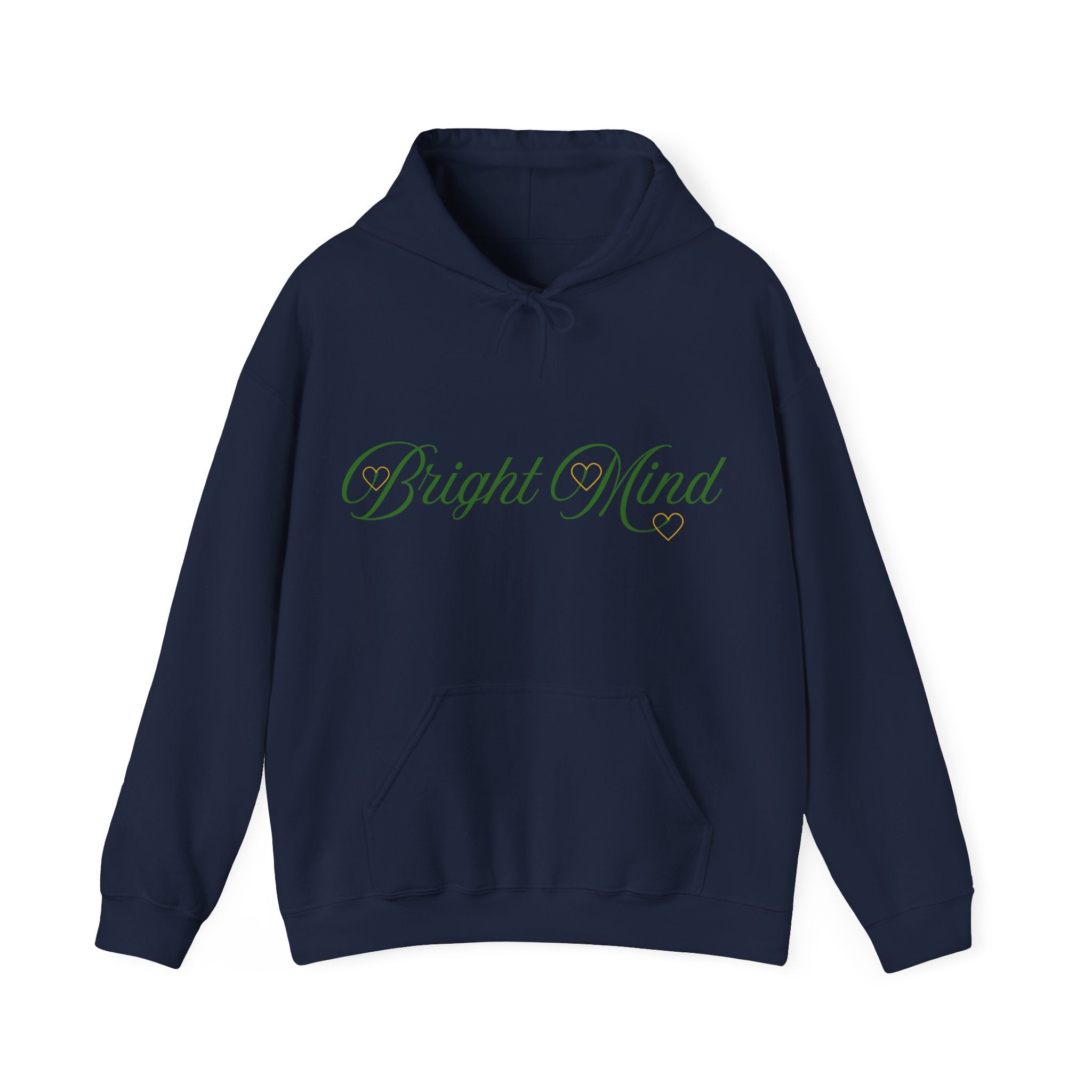 Bright Mind Hoodie | Unisex Motivational Sweatshirt | Cozy Self-Care Apparel & Casual Outfit