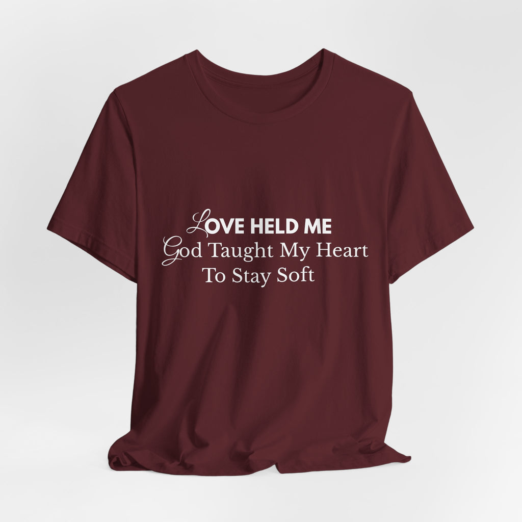 ShopPureLabel — “Love Held Me” Valentine Faith Tee