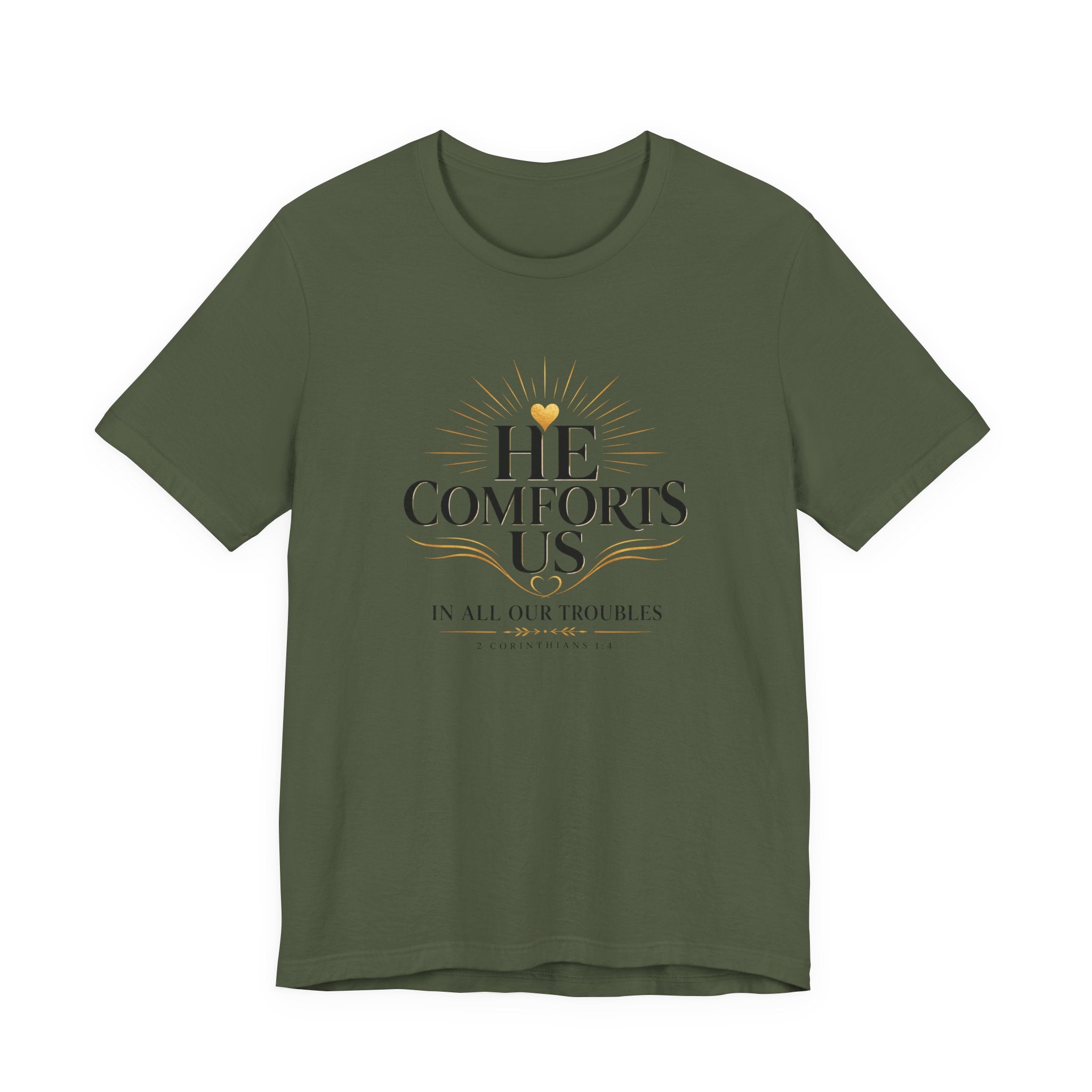 He Comforts Us Christian T-Shirt