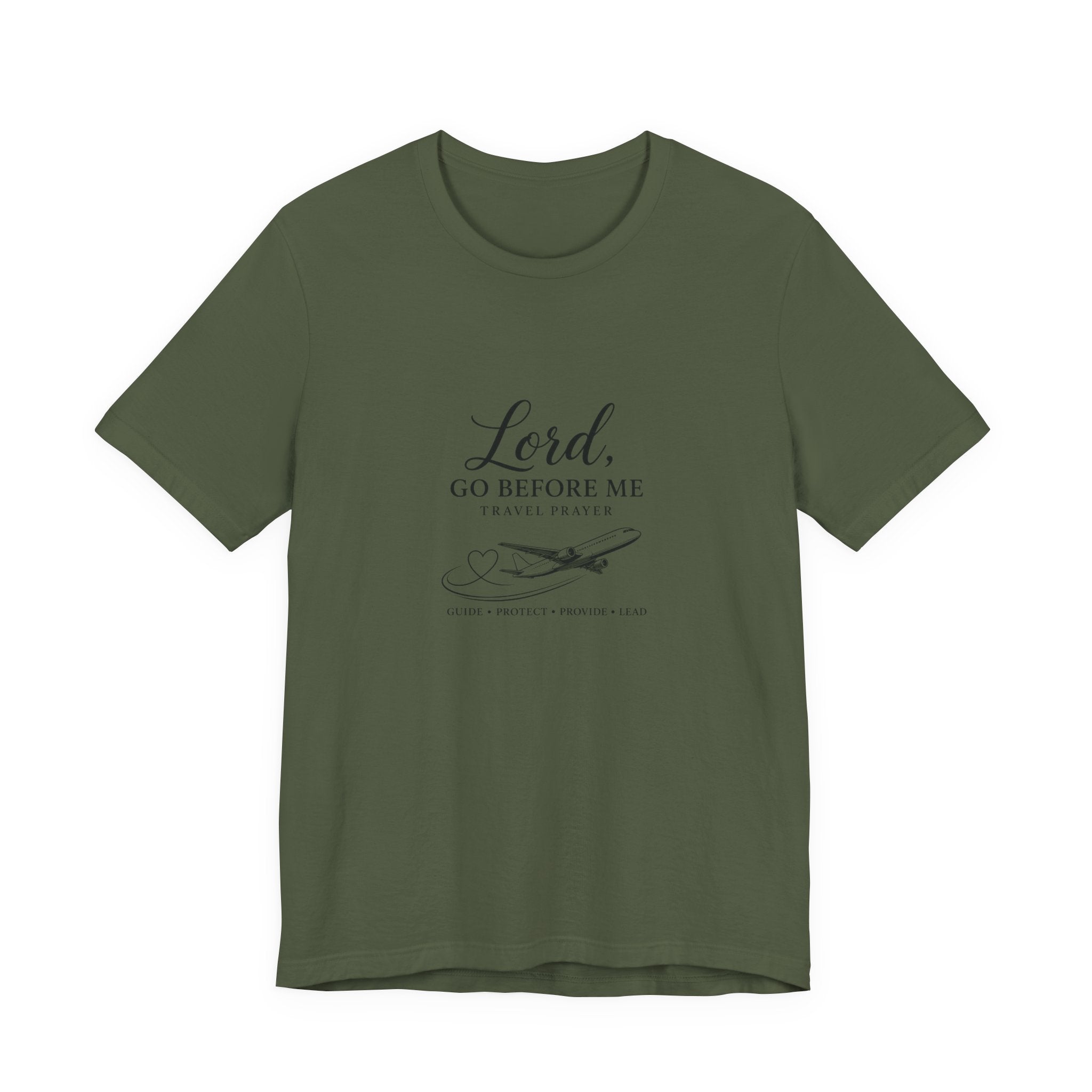 Lord Go Before Me Flight Prayer T-Shirt