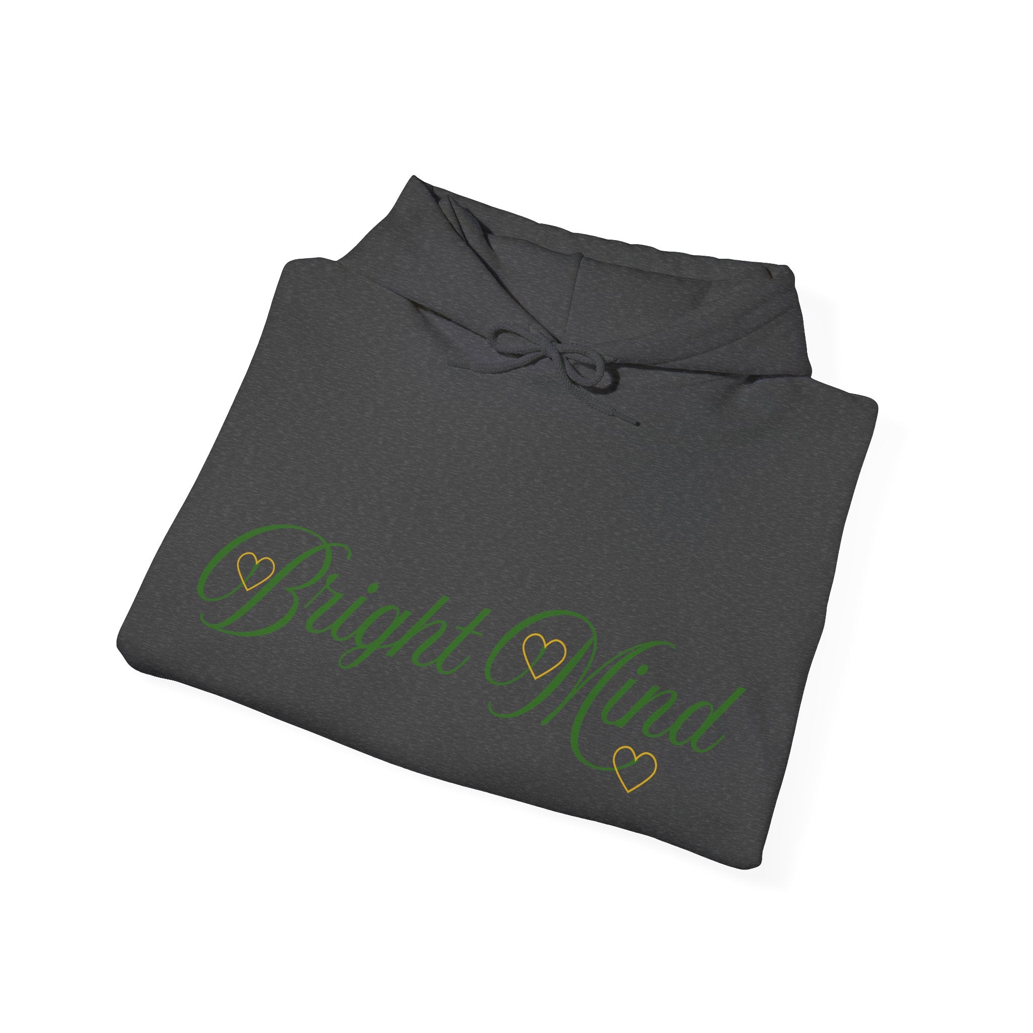 Bright Mind Hoodie | Unisex Motivational Sweatshirt | Cozy Self-Care Apparel & Casual Outfit