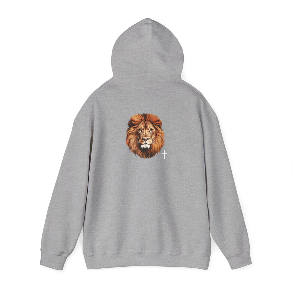 Lion of Judah Hoodie – Christian Faith Sweatshirt with Revelation 5:5 Design