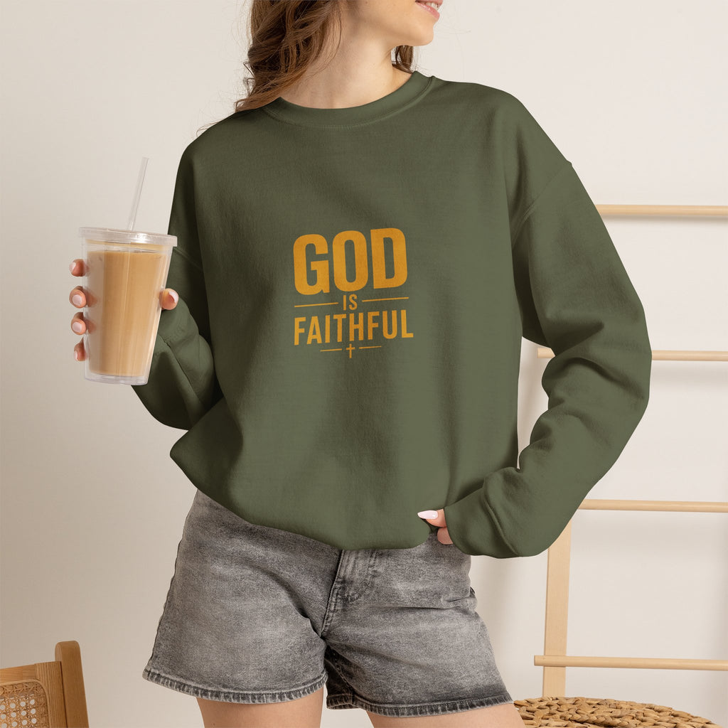 God Is Faithful Christian Sweatshirt
