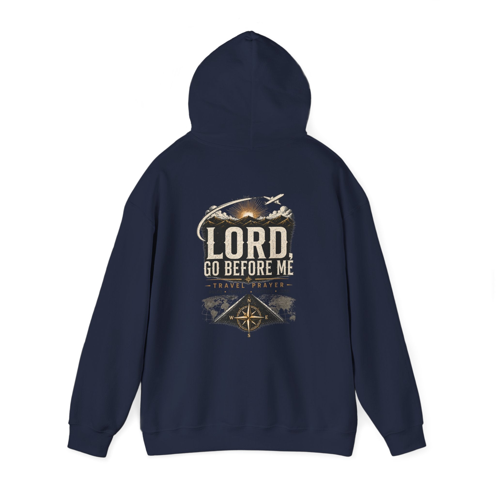 Lord Go Before Me Travel Prayer Hoodie | Christian Travel Hoodie